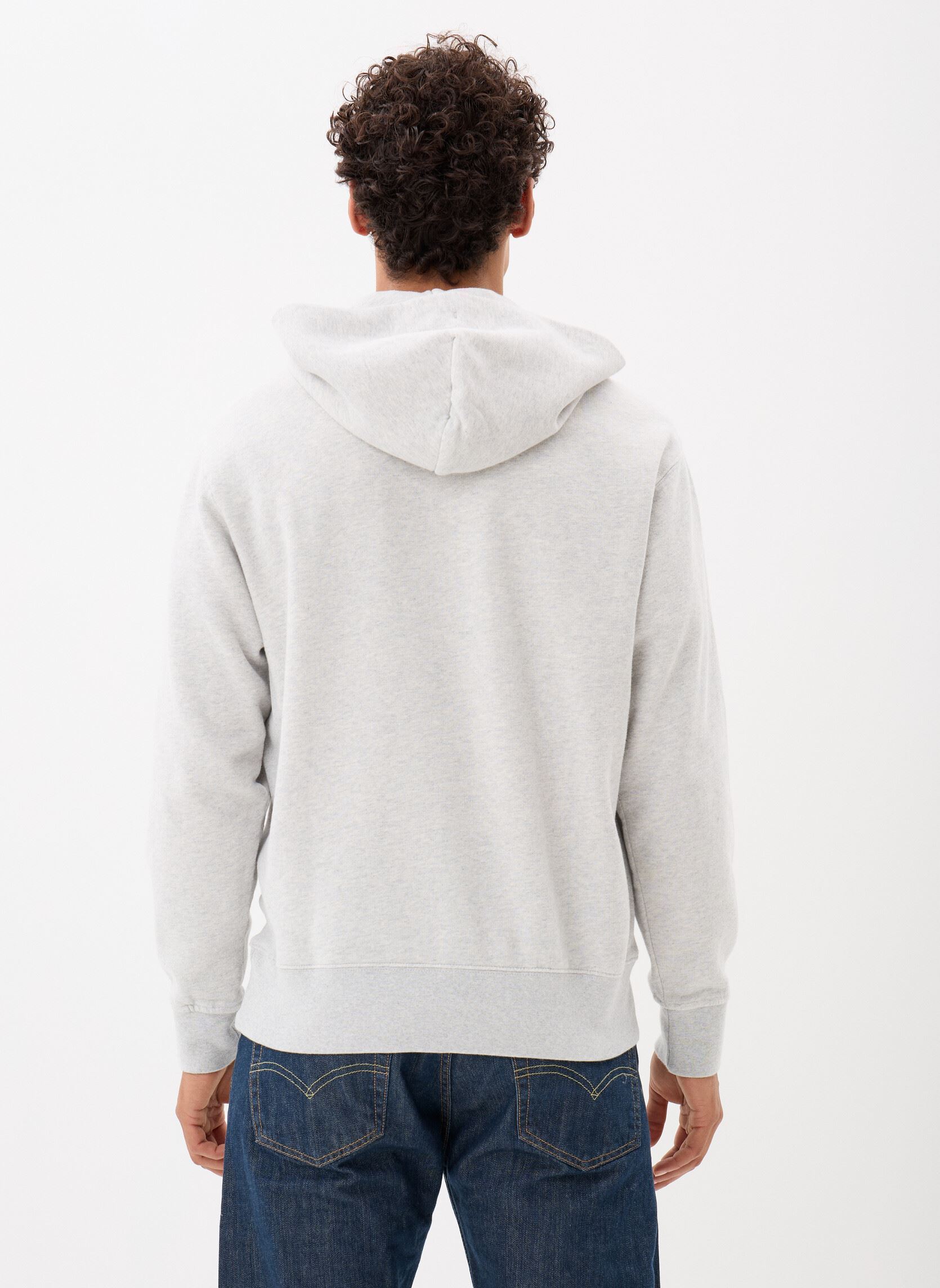Felpe con cappuccio THE AUTHENTIC HOODIE NEUTRALS uomo grigio Levi's Felpe con cappuccio THE AUTHENTIC HOODIE NEUTRALS uomo grigio LIGHT GRAY HTR BROS