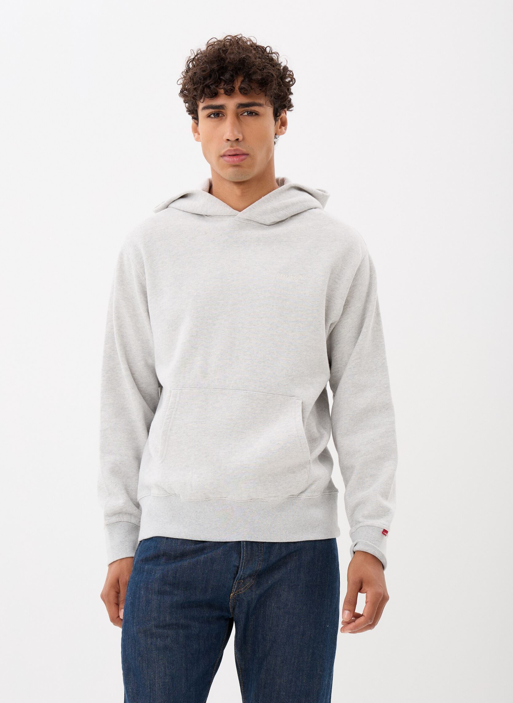 Levi' The Authentic Sweatshirt à Capuche Vêtement d'agate Homme