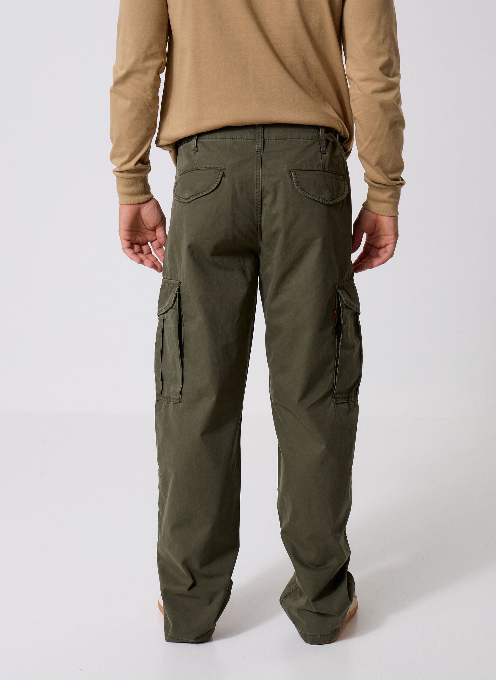 Pantalons chino XX CARGO BAGGY GREENS homme vert Levi's Pantalons chino XX CARGO BAGGY GREENS homme vert FOREST NIGHT