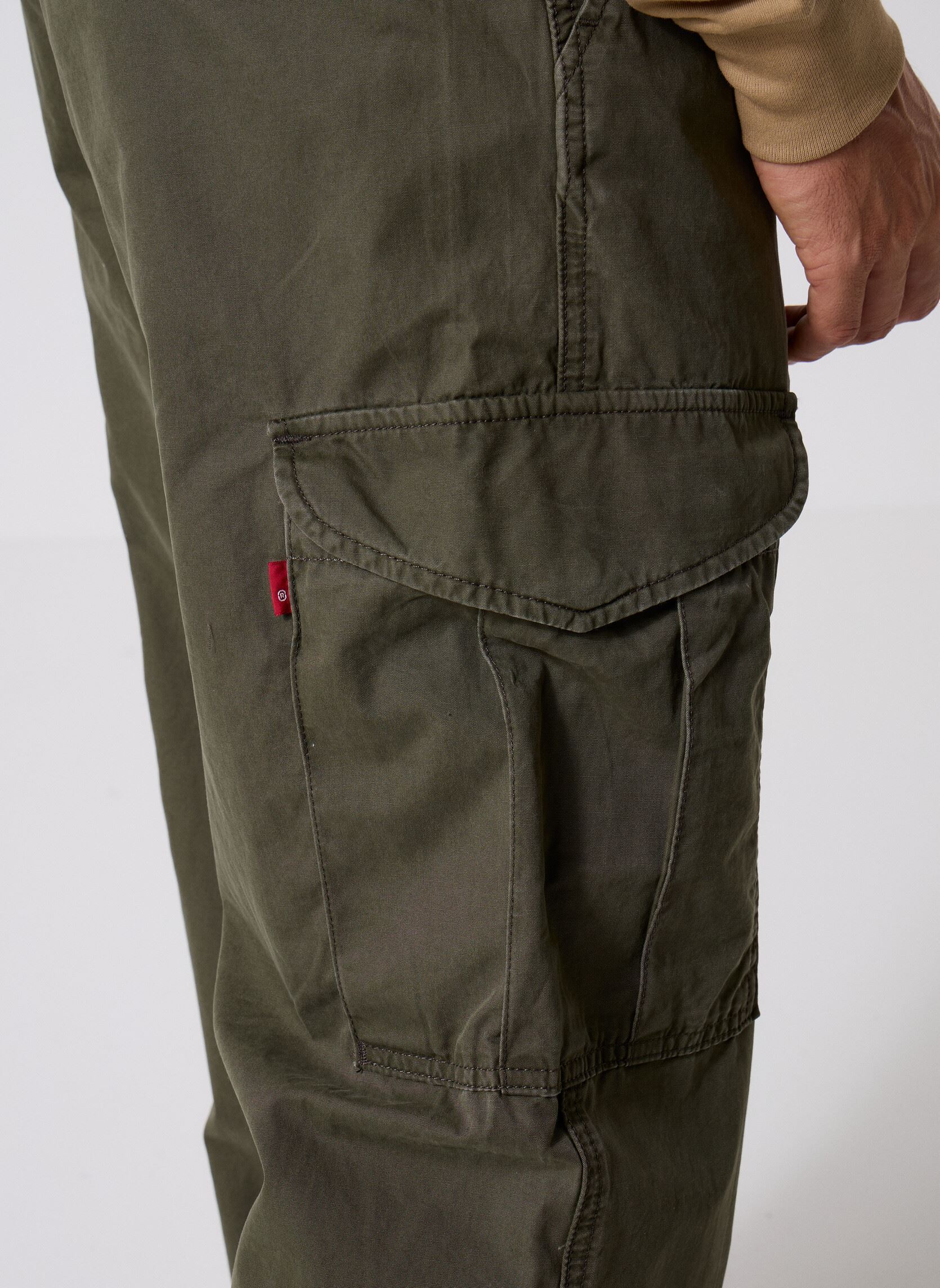 Pantalons chino XX CARGO BAGGY GREENS homme vert Levi's Pantalons chino XX CARGO BAGGY GREENS homme vert FOREST NIGHT