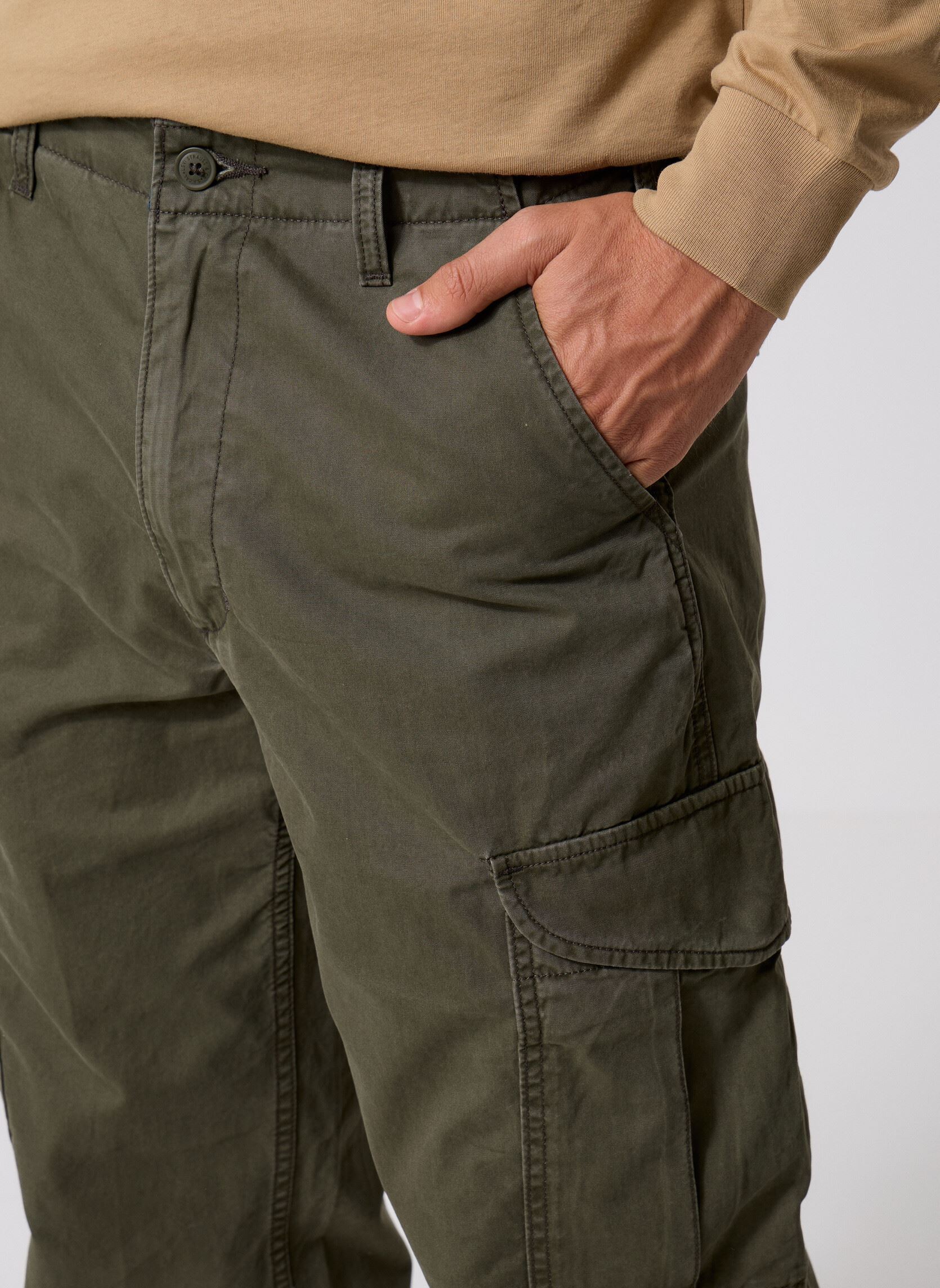 Pantalons chino XX CARGO BAGGY GREENS homme vert Levi's Pantalons chino XX CARGO BAGGY GREENS homme vert FOREST NIGHT