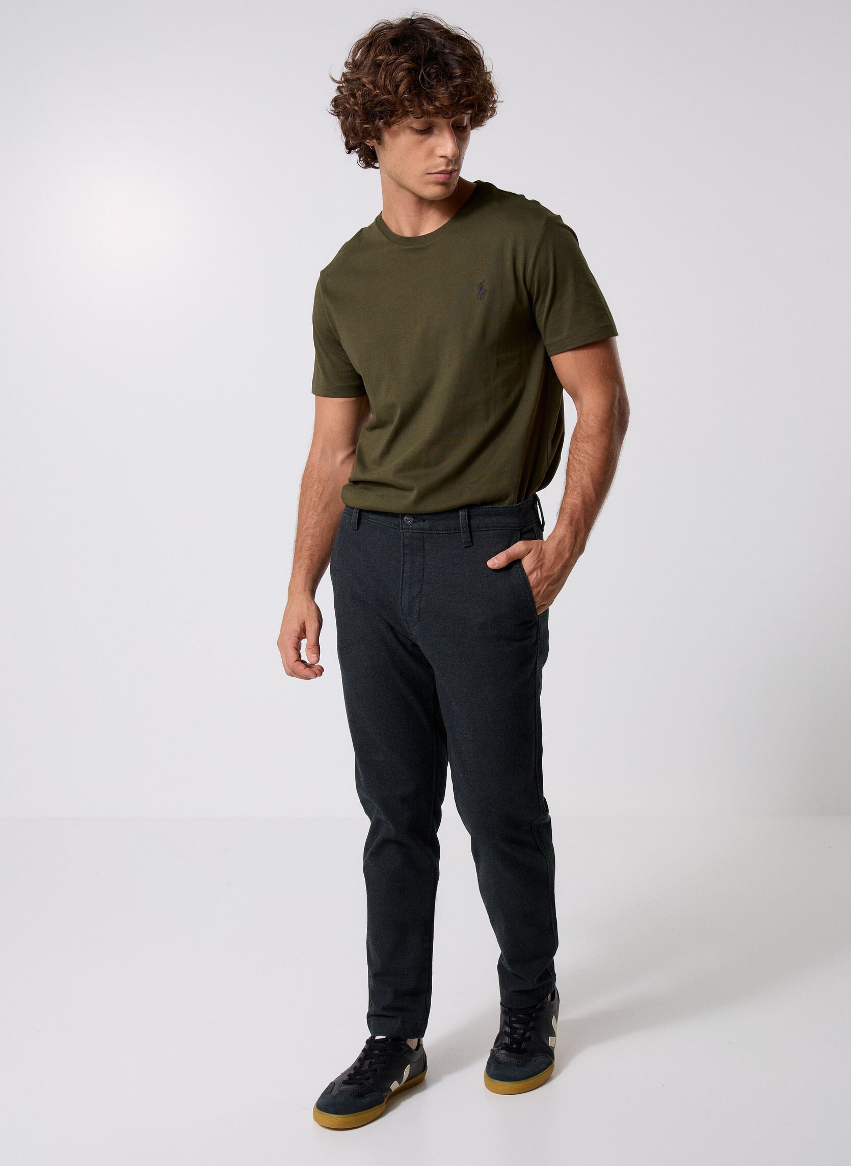 Pantalons chino XX CHINO STD II BLACKS homme noir Levi's Pantalons chino XX CHINO STD II BLACKS homme noir Meteorite
