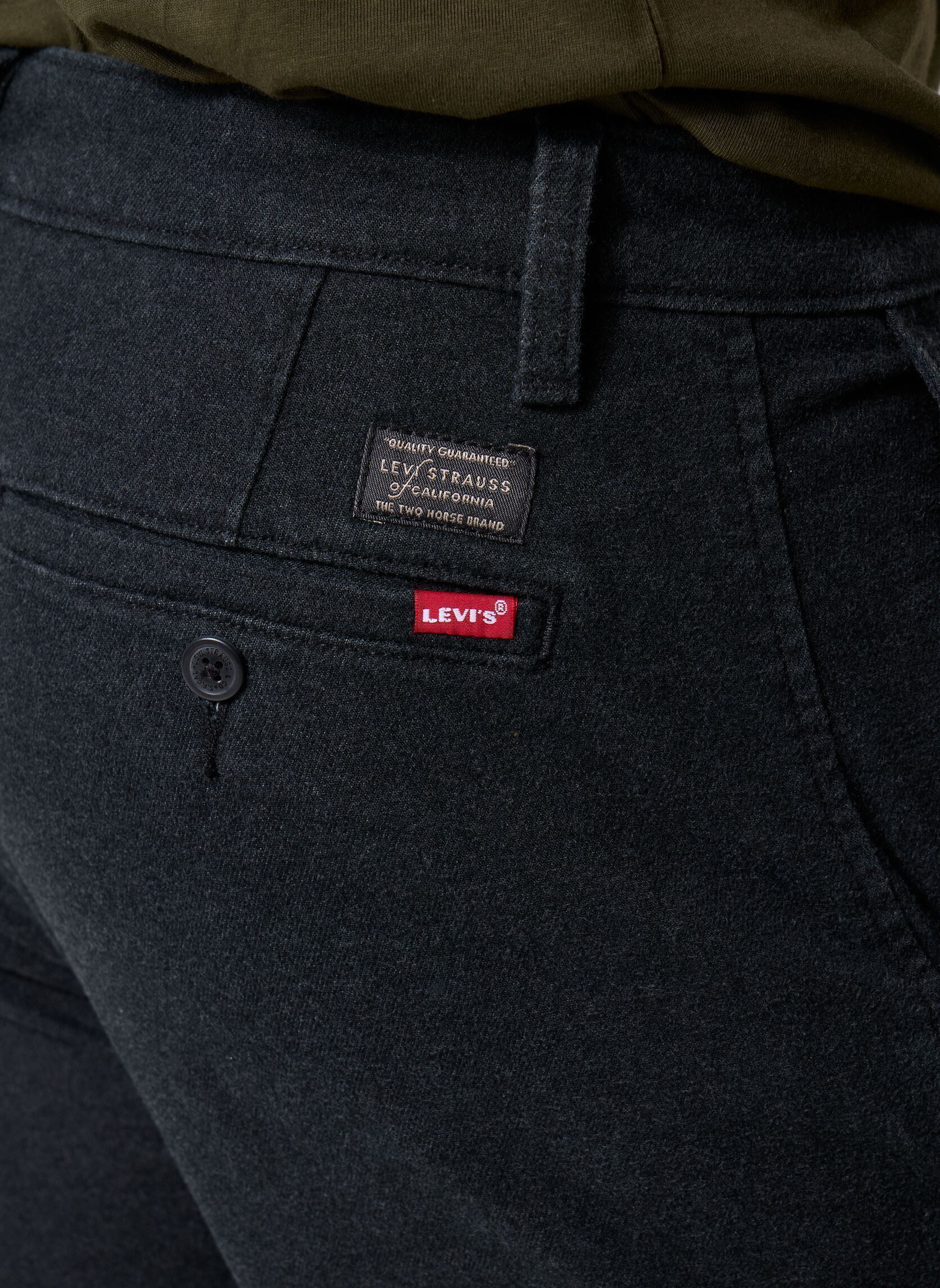 Pantalons chino XX CHINO STD II BLACKS homme noir Levi's Pantalons chino XX CHINO STD II BLACKS homme noir Meteorite
