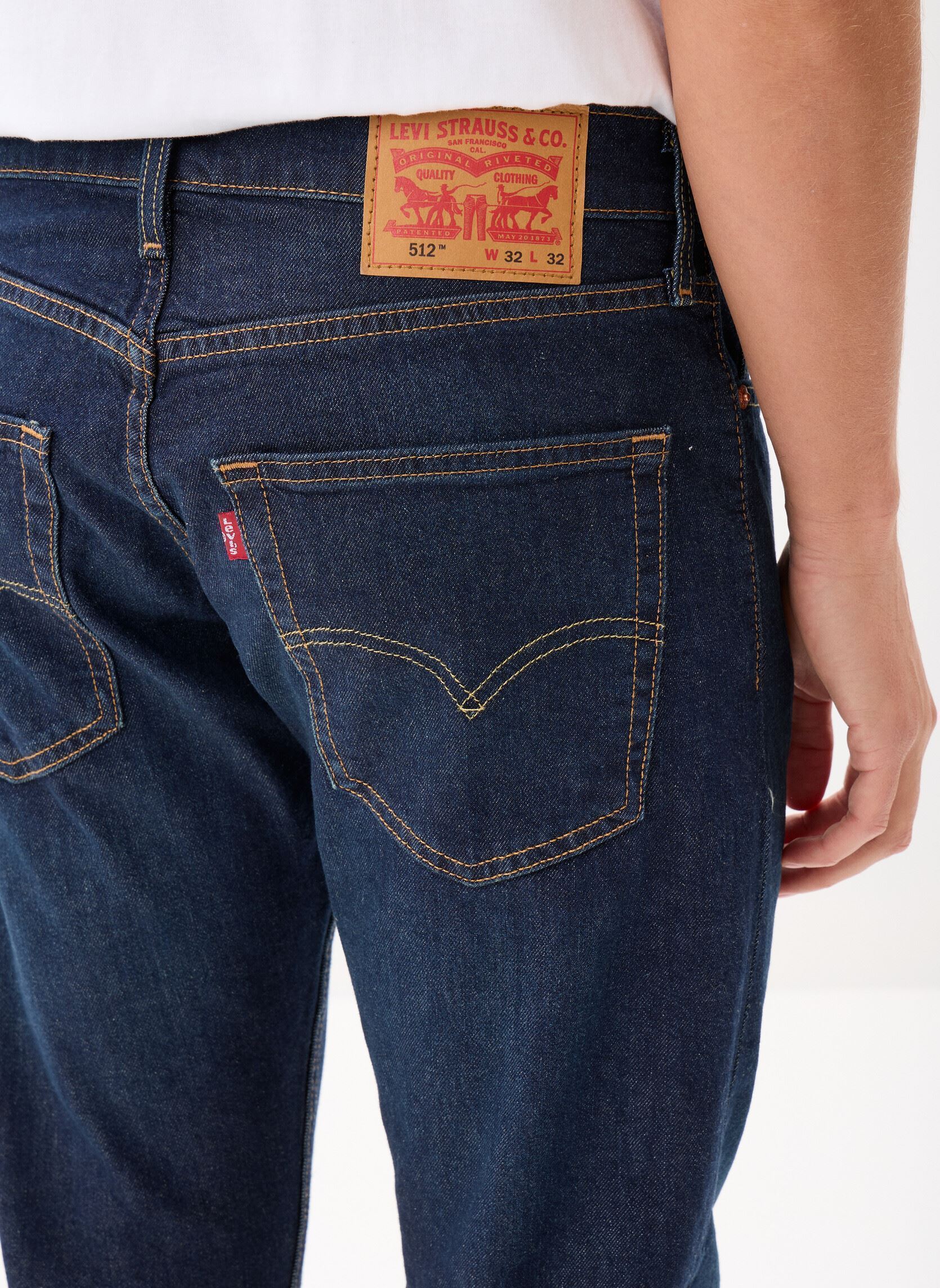 Jeans slim et skinny 512™ SLIM TAPER DARK INDIGO - WORN IN homme bleu Levi's Jeans slim et skinny 512™ SLIM TAPER DARK INDIGO - WORN IN homme bleu GOOD REASONS ADV