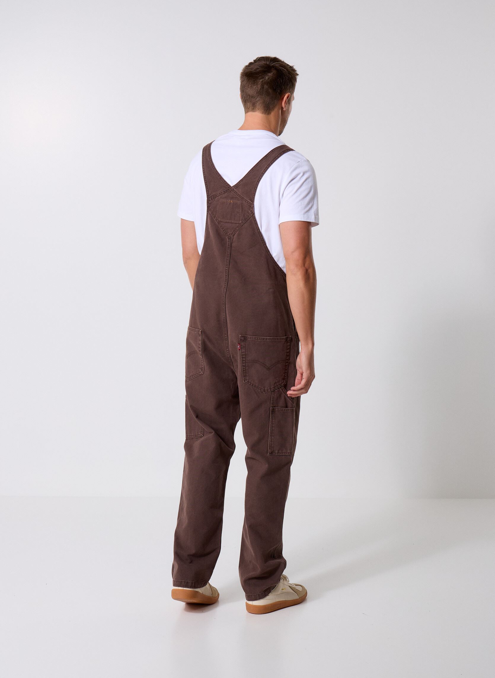Hosen RT OVERALL BROWNS herren braun Levi's Hosen RT OVERALL BROWNS herren braun CRACKIN BRACKEN OVER