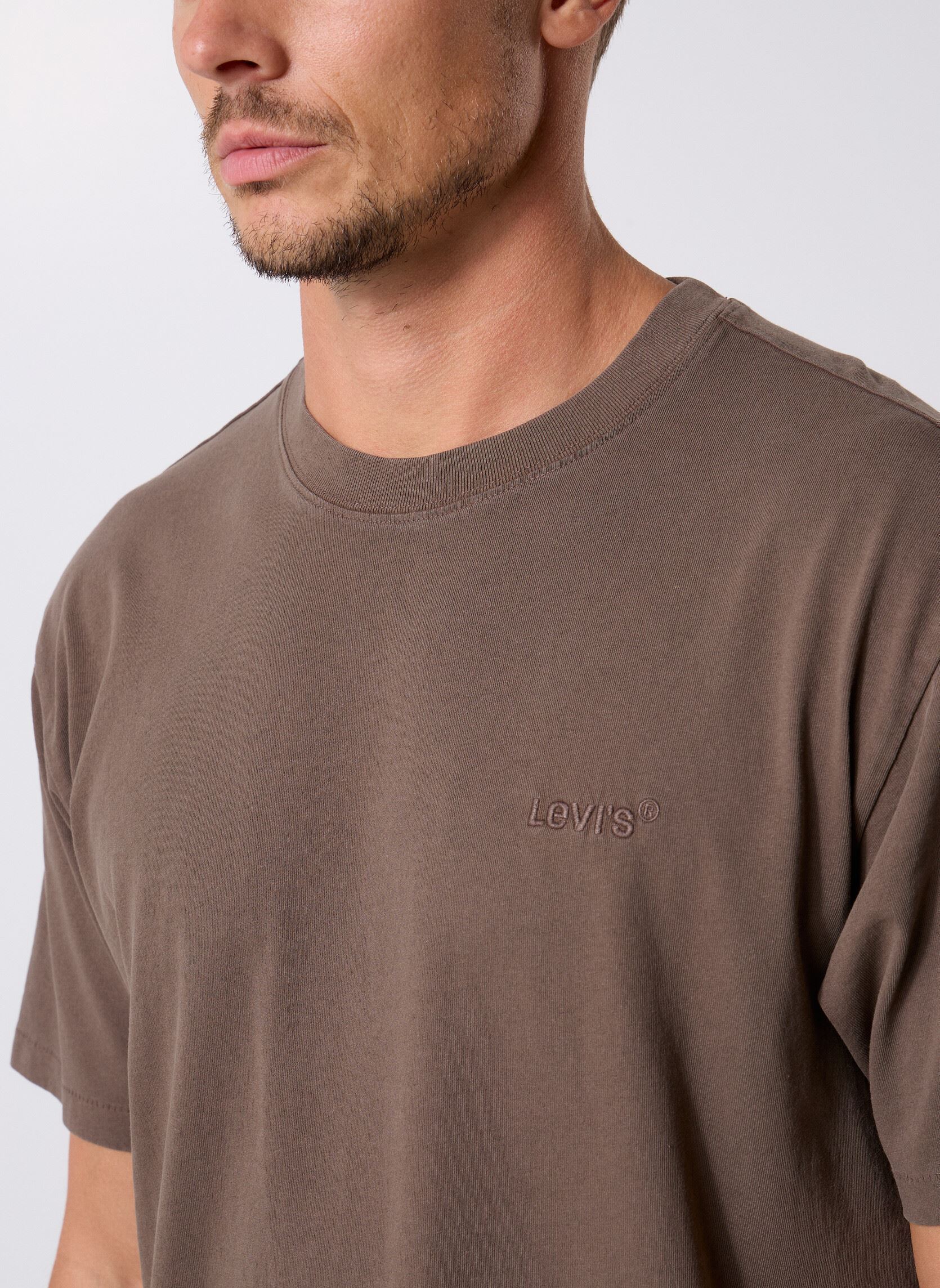Tee-shirts manches courtes RED TAB VINTAGE TEE BROWNS homme marron Levi's Tee-shirts manches courtes RED TAB VINTAGE TEE BROWNS homme marron GARMENT DYE KHAKI GR