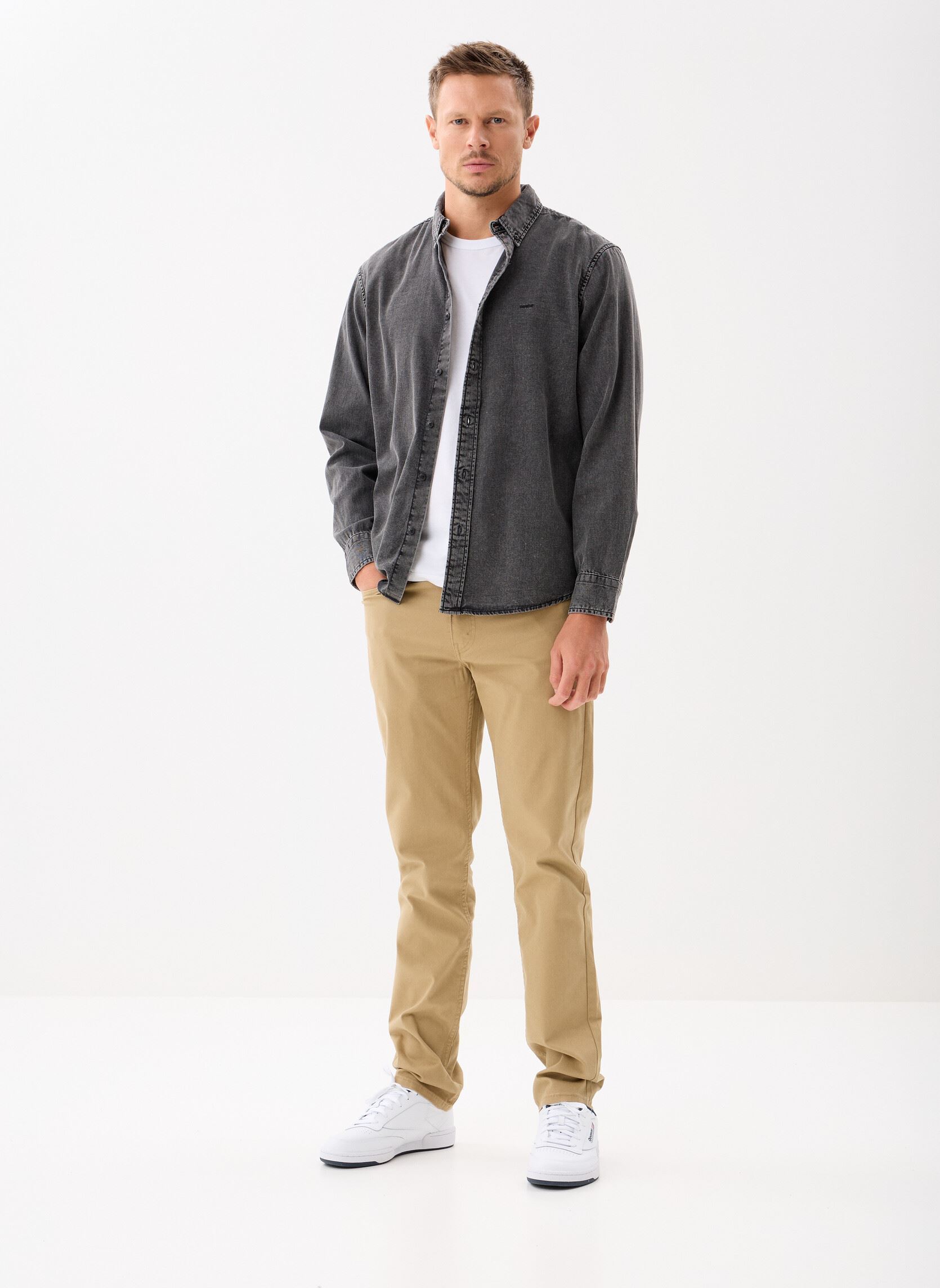 Camisas AUTHENTIC BUTTON DOWN BLACKS hombre negro Levi's Camisas AUTHENTIC BUTTON DOWN BLACKS hombre negro GIZMO WASHED BLACK