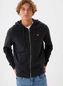 Sweatshirts mit Reißverschluss THE ORIGINAL HM ZIP UP BLACKS herren schwarz Levi's Sweatshirts mit Reißverschluss THE ORIGINAL HM ZIP UP BLACKS herren schwarz MINERAL BLACK