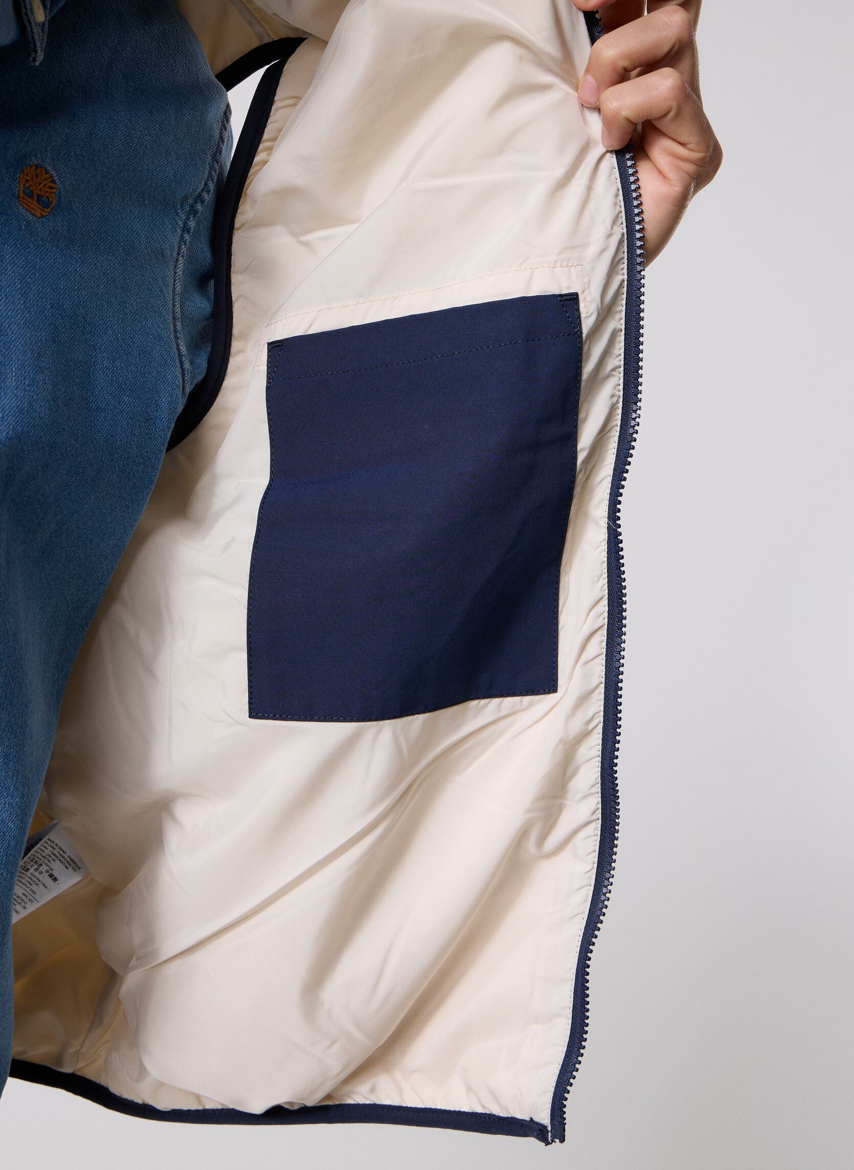 Jassen JOONIE SHERPA VEST NEUTRALS heren wit Levi's Jassen JOONIE SHERPA VEST NEUTRALS heren wit Oatmeal