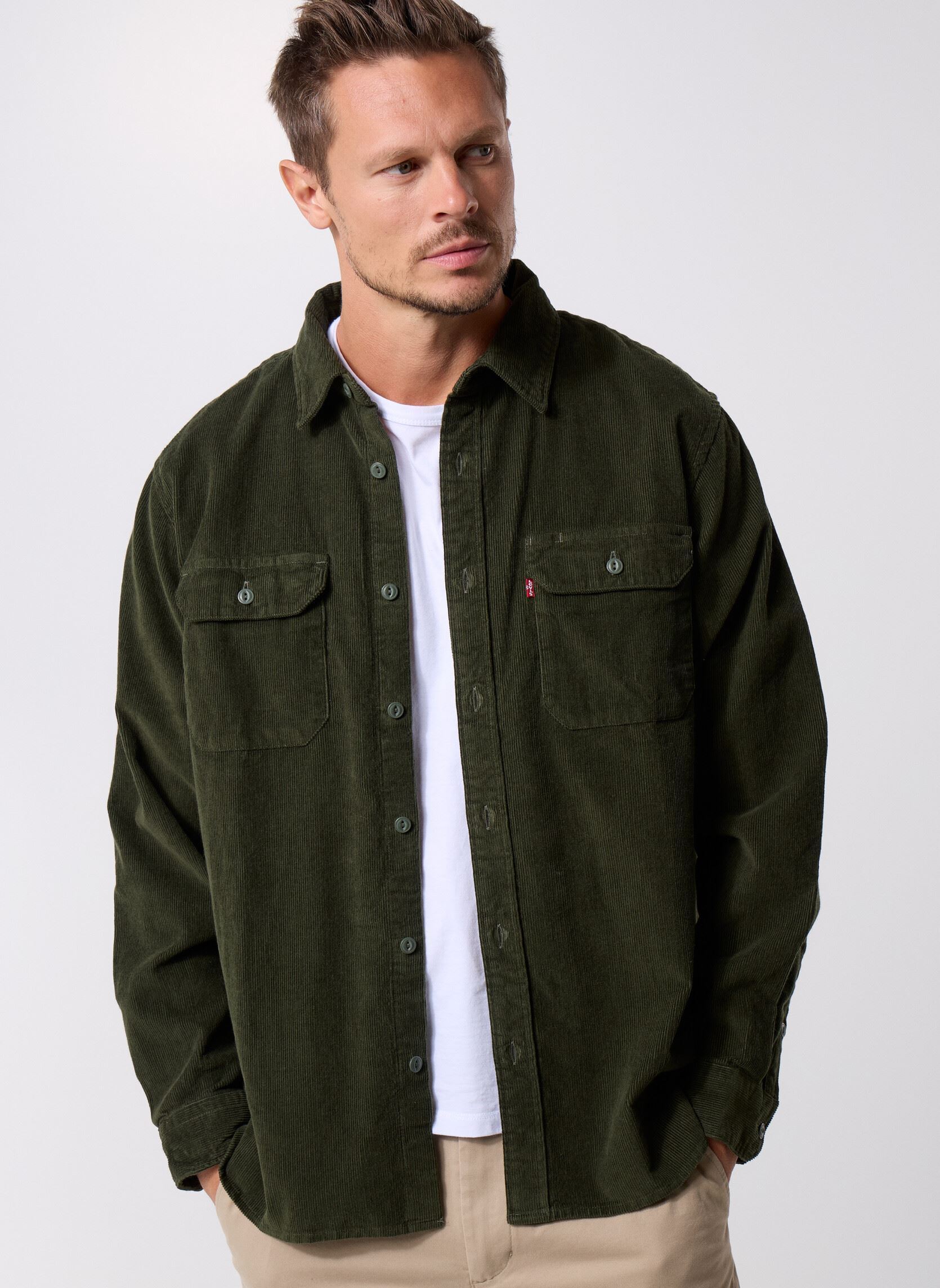 Chemise droite Jackson - vue 3