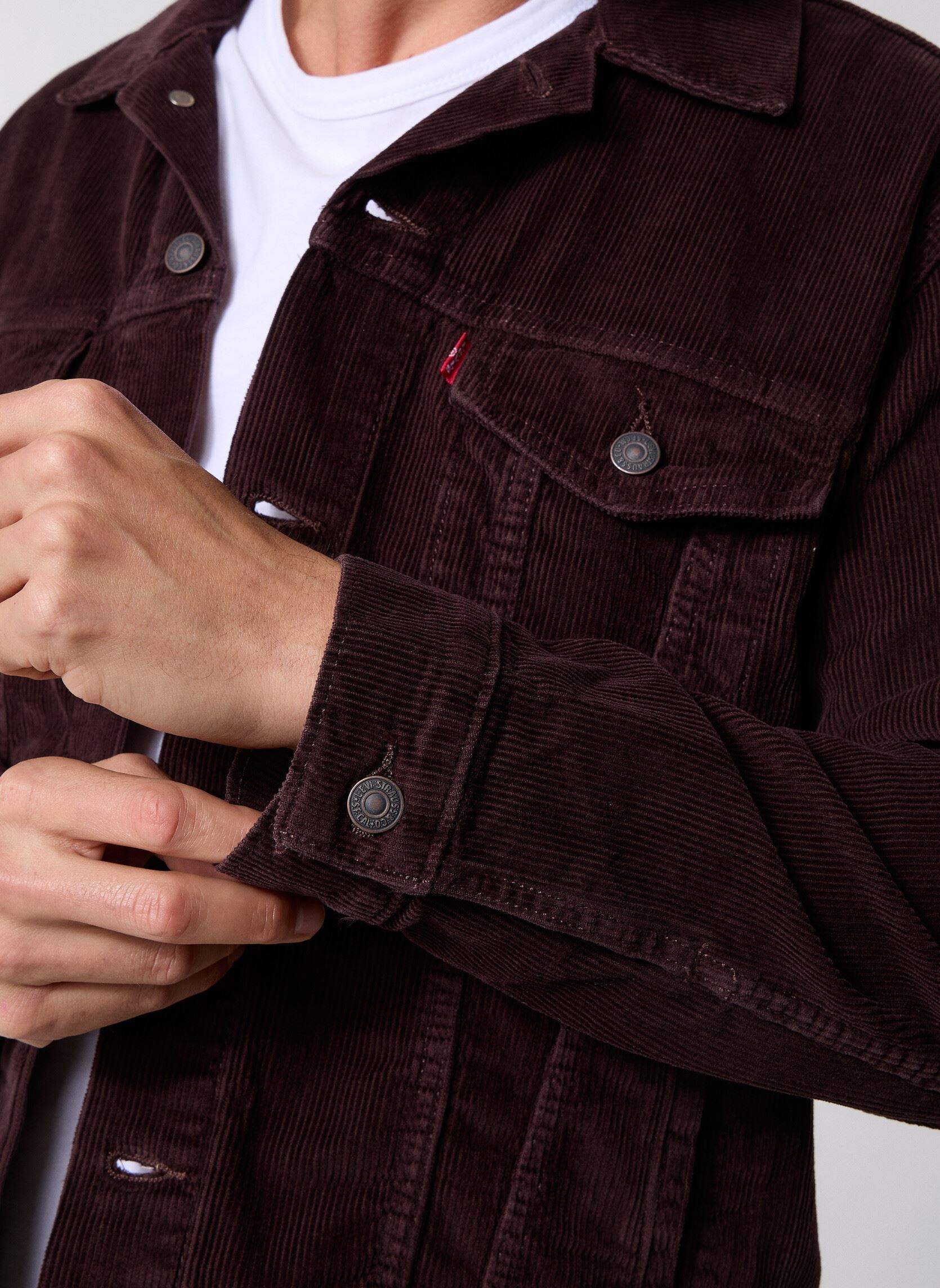 Jacken THE TRUCKER JACKET WHITES herren braun Levi's Jacken THE TRUCKER JACKET WHITES herren braun 0PEN FINISH TBD 10