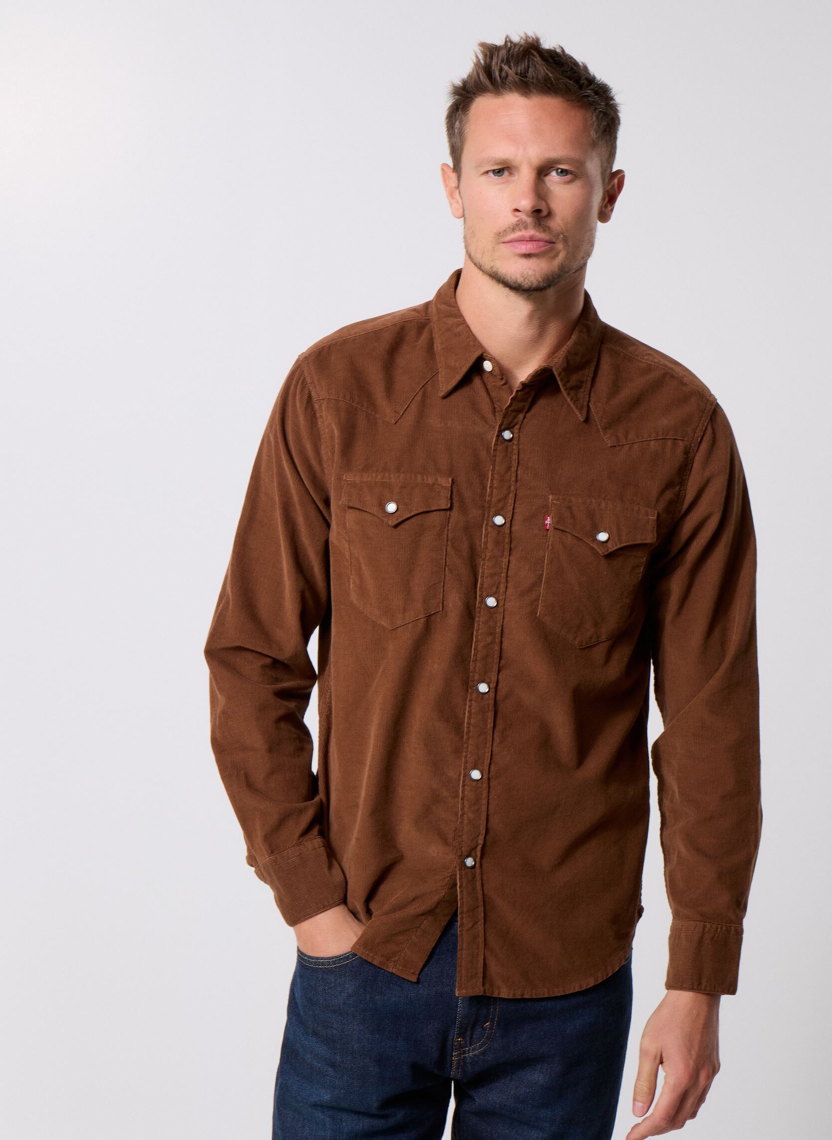 Vêtements Levi' ® BARSTOW WESTERN STANDARD BROWNS pour Homme