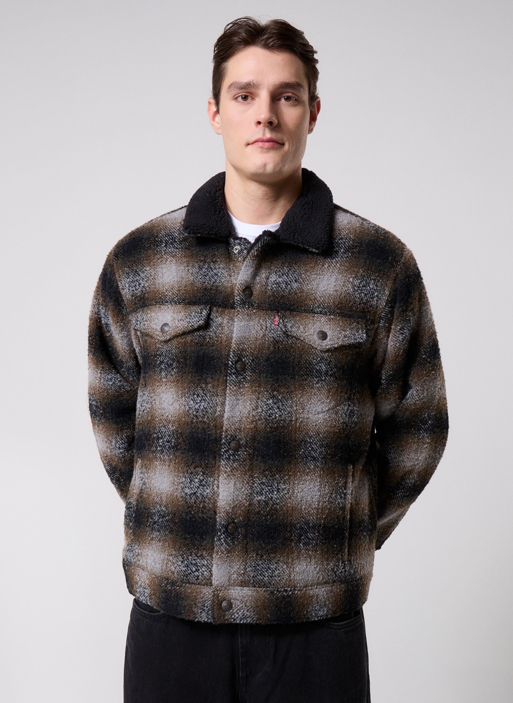 Blouson Levis Veste à carreaux coupe décontractée EU - vue 2