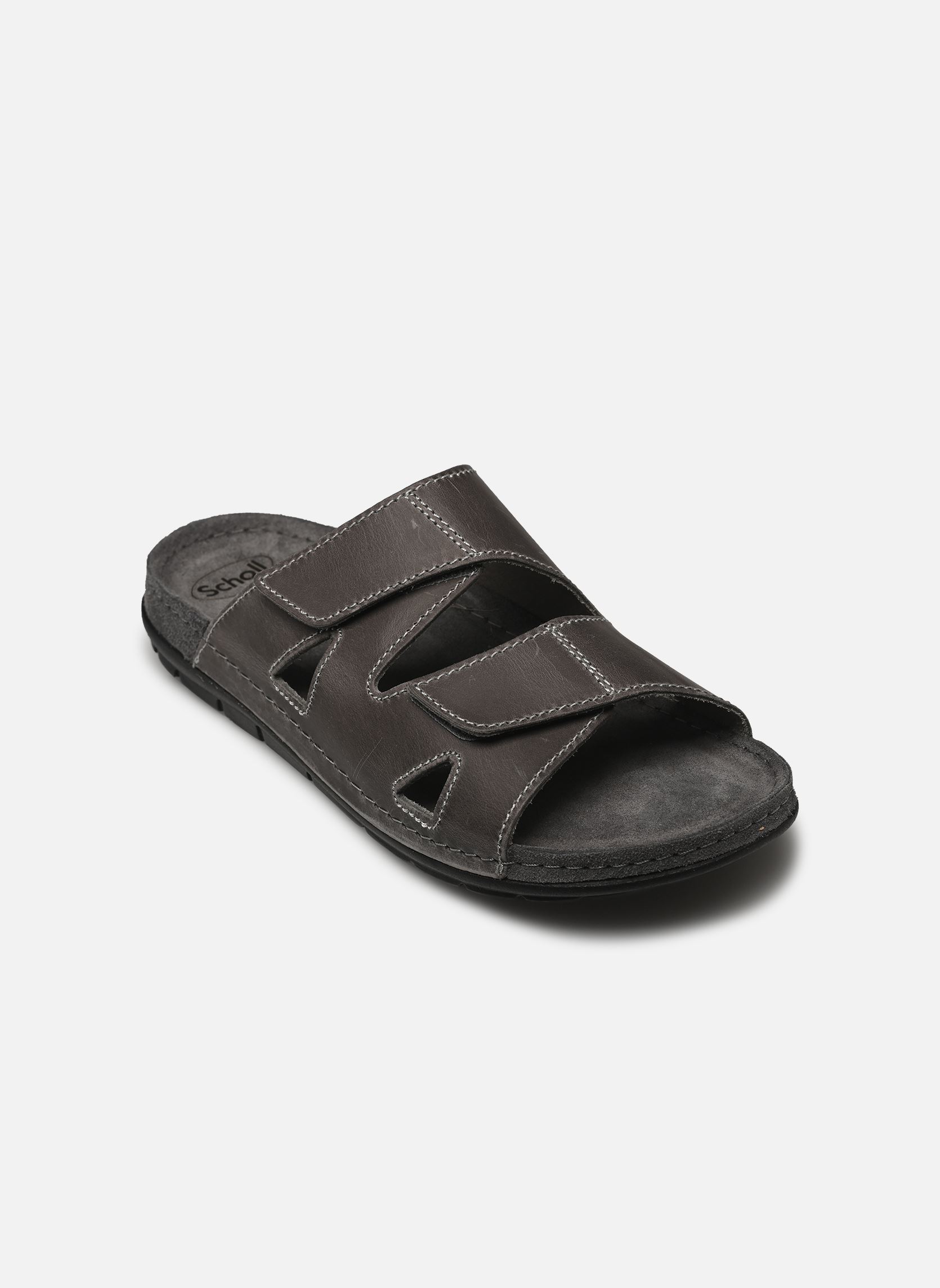 Mules Aberdeen 2 Straps Man Comfort homme gris Scholl Mules Aberdeen 2 Straps Man Comfort homme gris Anthracite