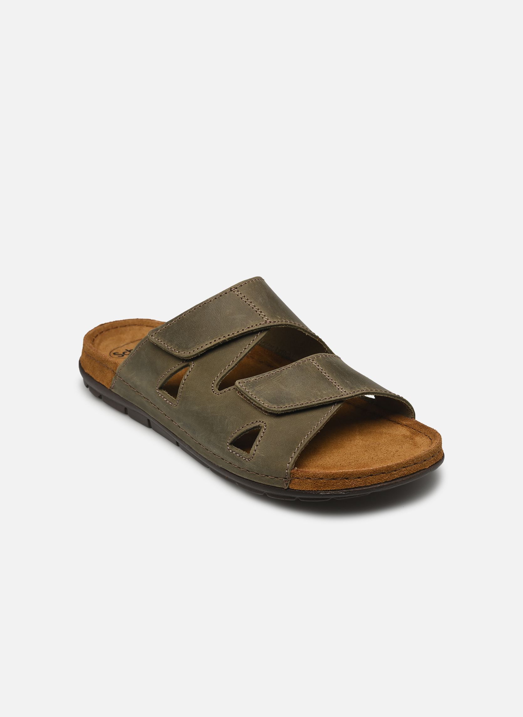 Pantofole Aberdeen 2 Straps Man Comfort uomo verde Scholl Pantofole Aberdeen 2 Straps Man Comfort uomo verde khaki
