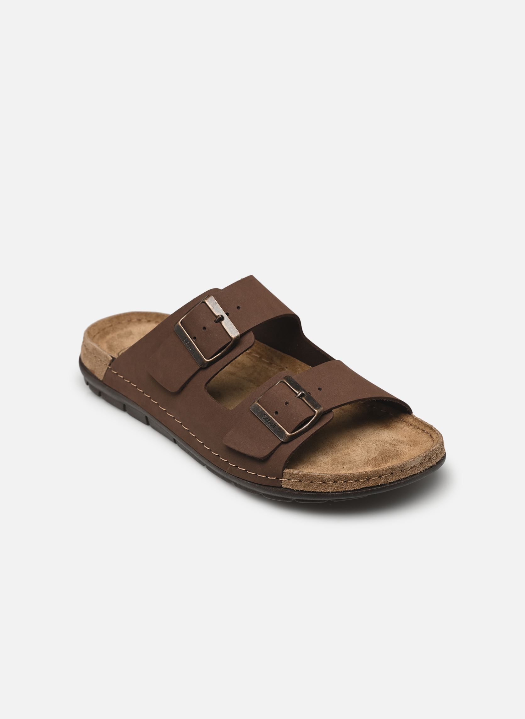 Muilen Aberdeen Man Comfort heren bruin Scholl Muilen Aberdeen Man Comfort heren bruin Dark Brown