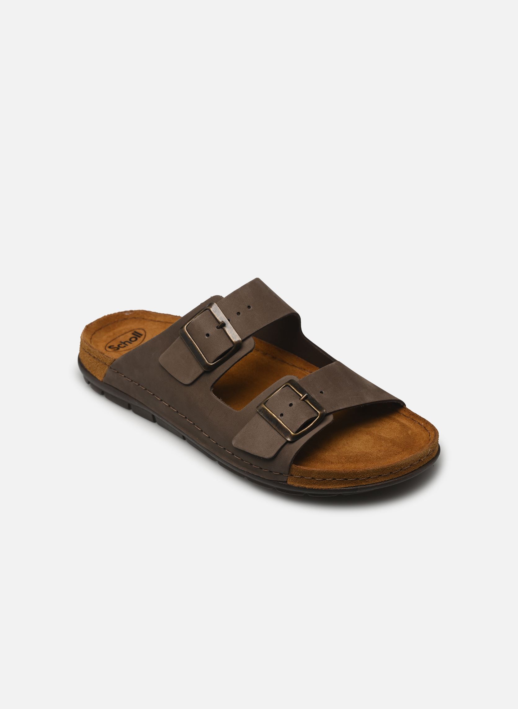 Muilen Aberdeen Man Comfort heren bruin Scholl Muilen Aberdeen Man Comfort heren bruin Taupe