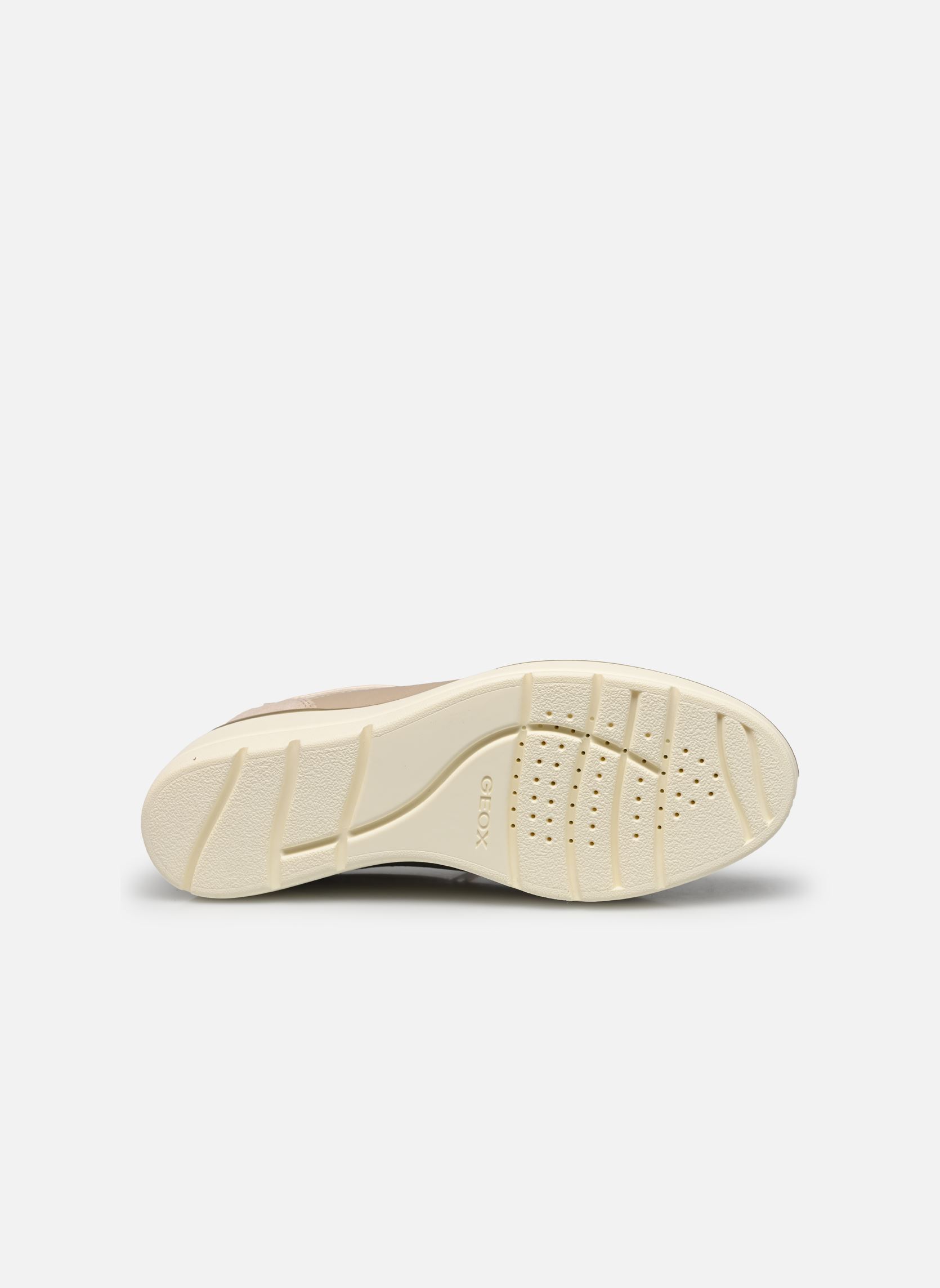 Baskets compensées D ILDE LACE UP femme beige Geox Baskets compensées D ILDE LACE UP femme beige BEIGE/TAUPE CLAIR