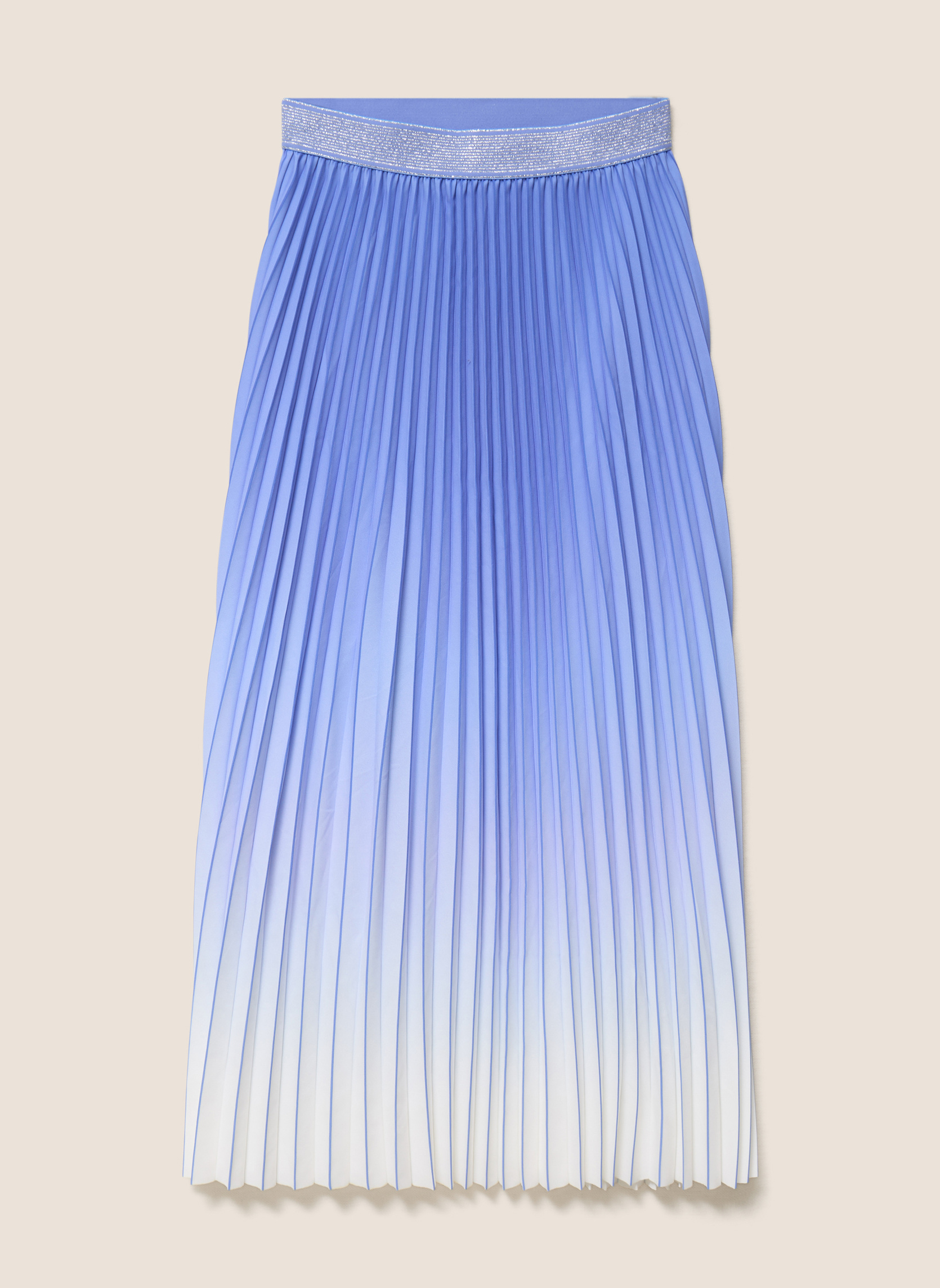 Jupes mi-longues JECELESTE femme bleu Bréal Jupes mi-longues JECELESTE femme bleu Bleu