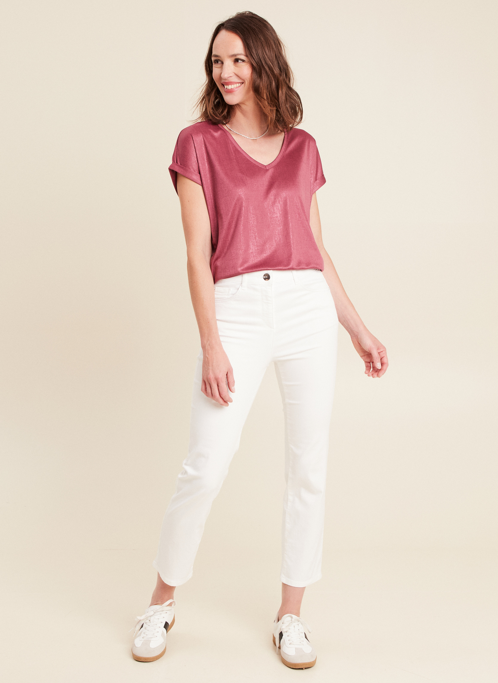 Achetez les T-shirts à manches courtes pour femme en ligne