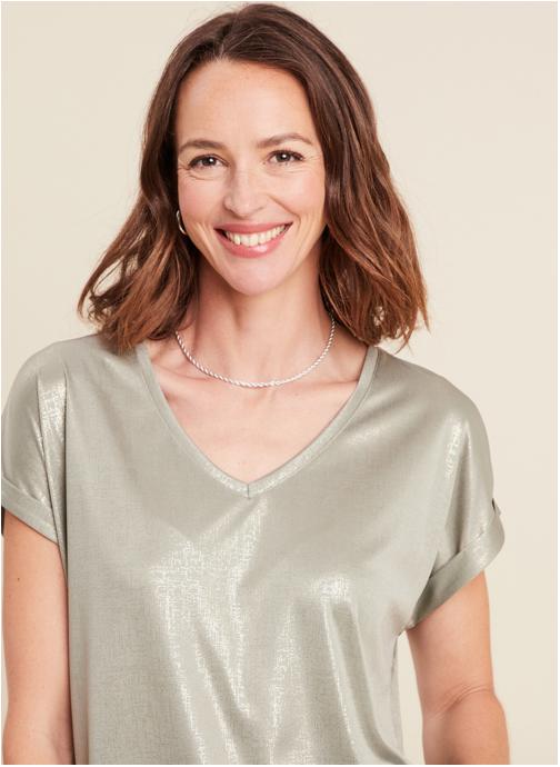 Bréal Tee-shirts TISHINYVER femme vert