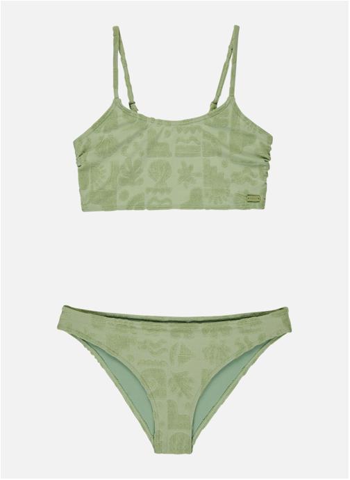 Roxy 1 pièces Beach Check fille vert