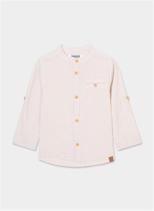 CREEKS Chemises Chemise, blouse - CREB1_CHEURTFIL_NEW garçon beige