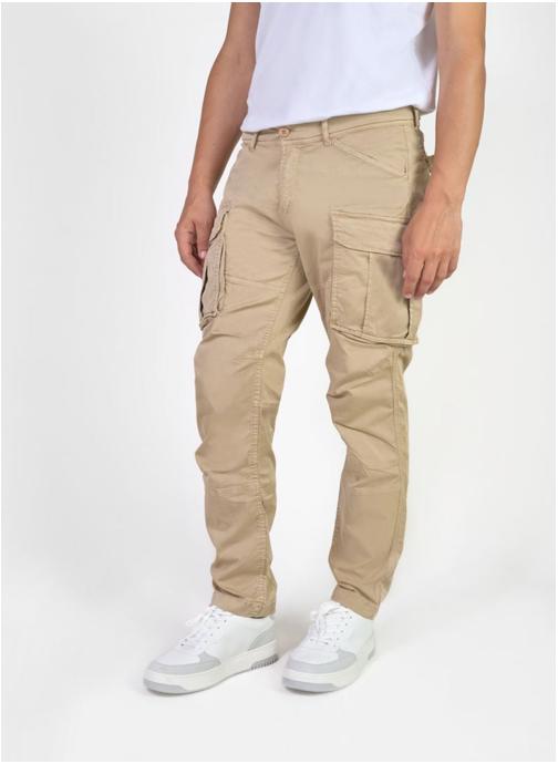 Le temps des cerises Pantalons droits Pantalon cargo AARON Beige homme beige