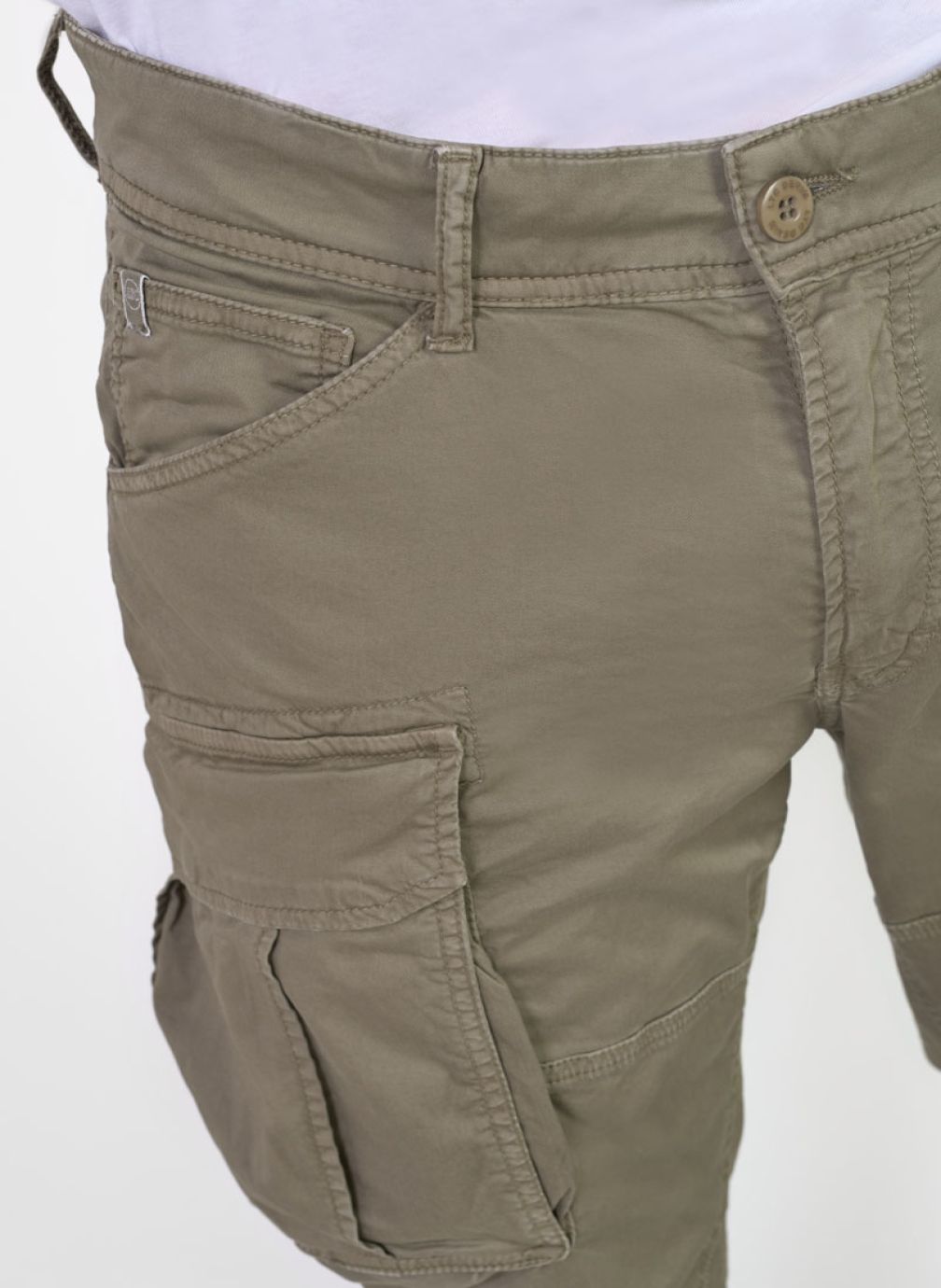 Pantalon Cargo Droit Salewa Homme - EU 50 / W34 L33 - Kaki Polyamide - DA01