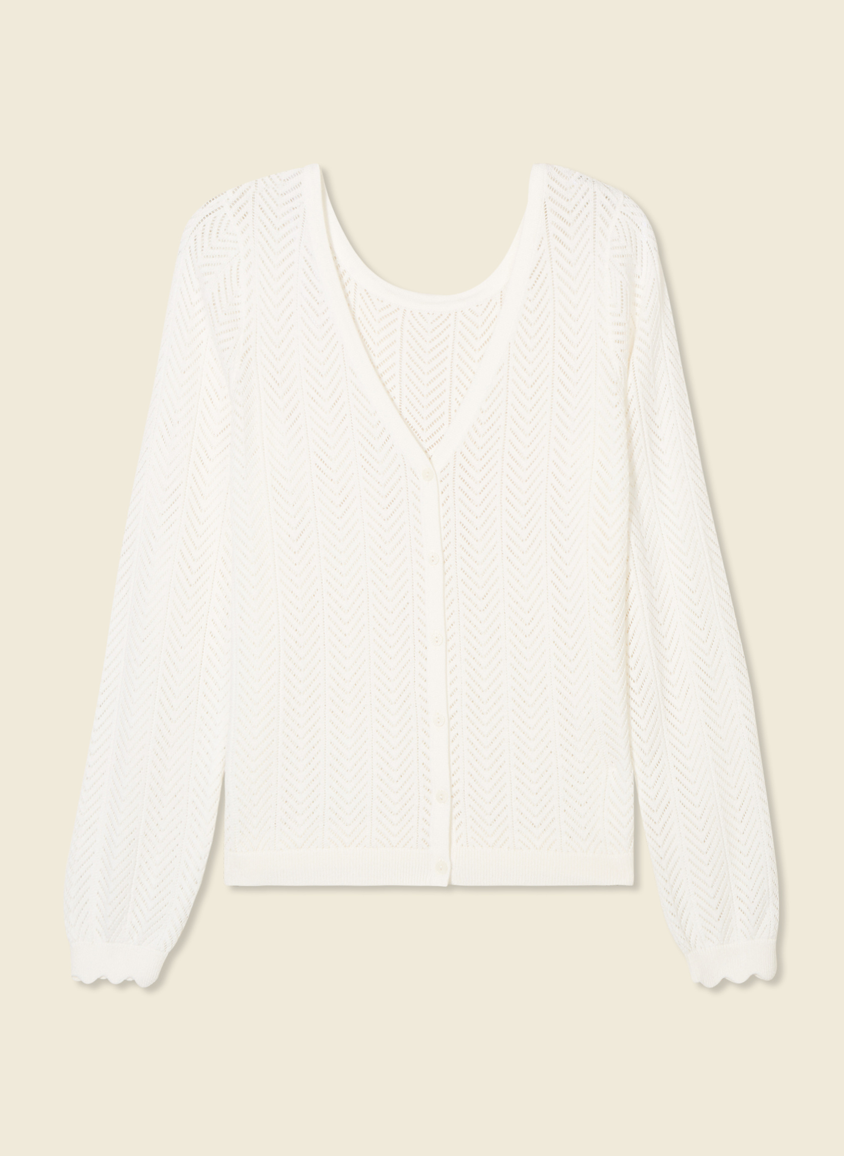 Pulls Pulls basiques - AJOUEMIF femme blanc Bonobo Pulls Pulls basiques - AJOUEMIF femme blanc Blanc
