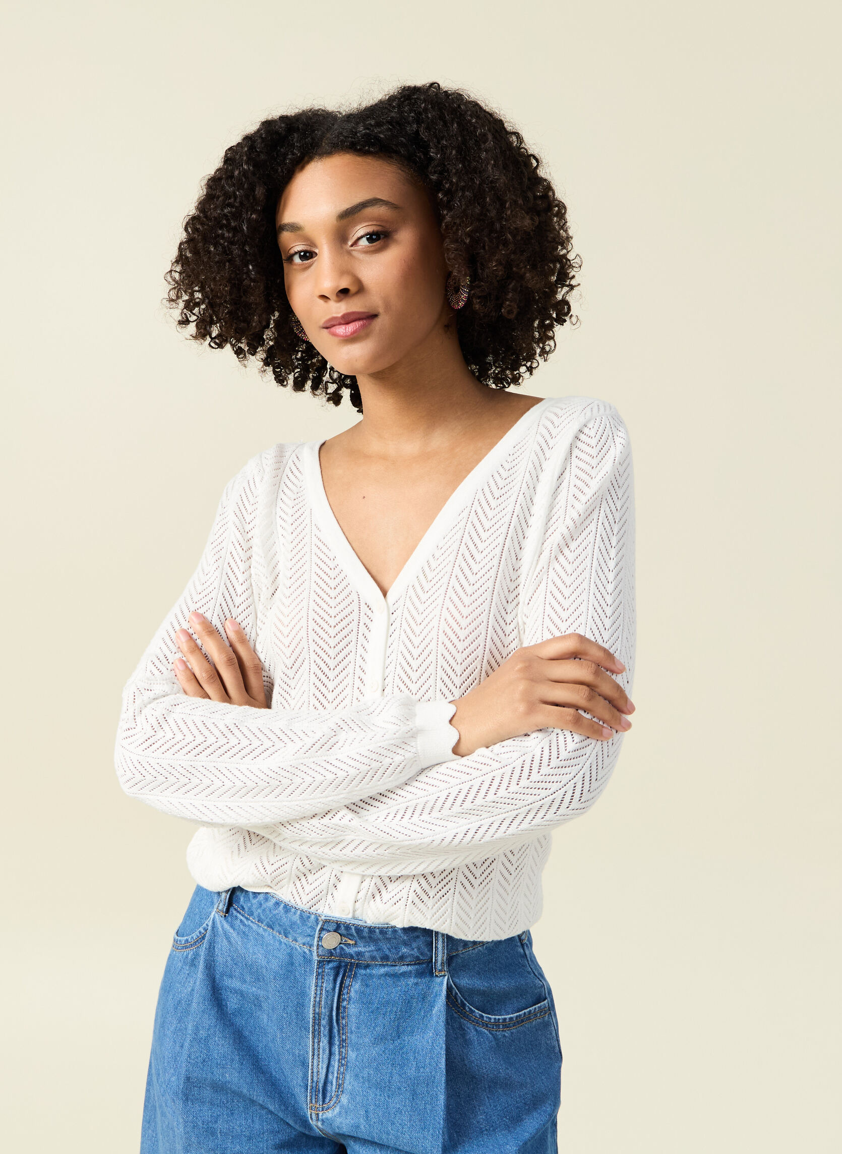 Pulls Pulls basiques - AJOUEMIF femme blanc Bonobo Pulls Pulls basiques - AJOUEMIF femme blanc Blanc