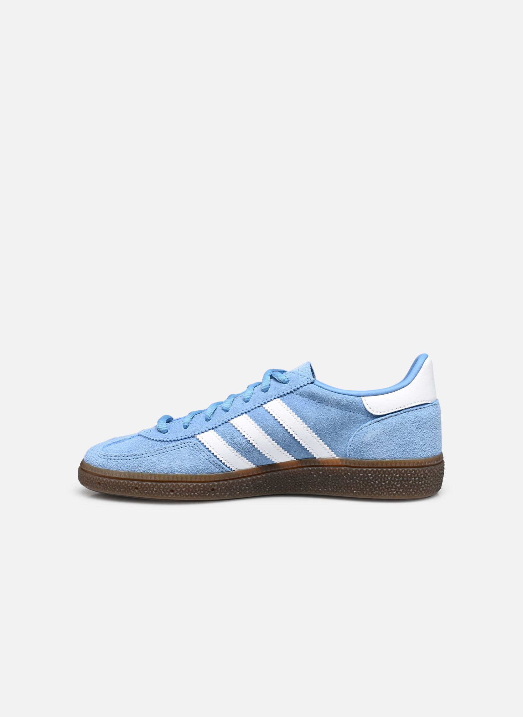 Baskets Handball Spezial W femme bleu adidas originals Baskets Handball Spezial W femme bleu BLELEG/FTWBLA/GUM5
