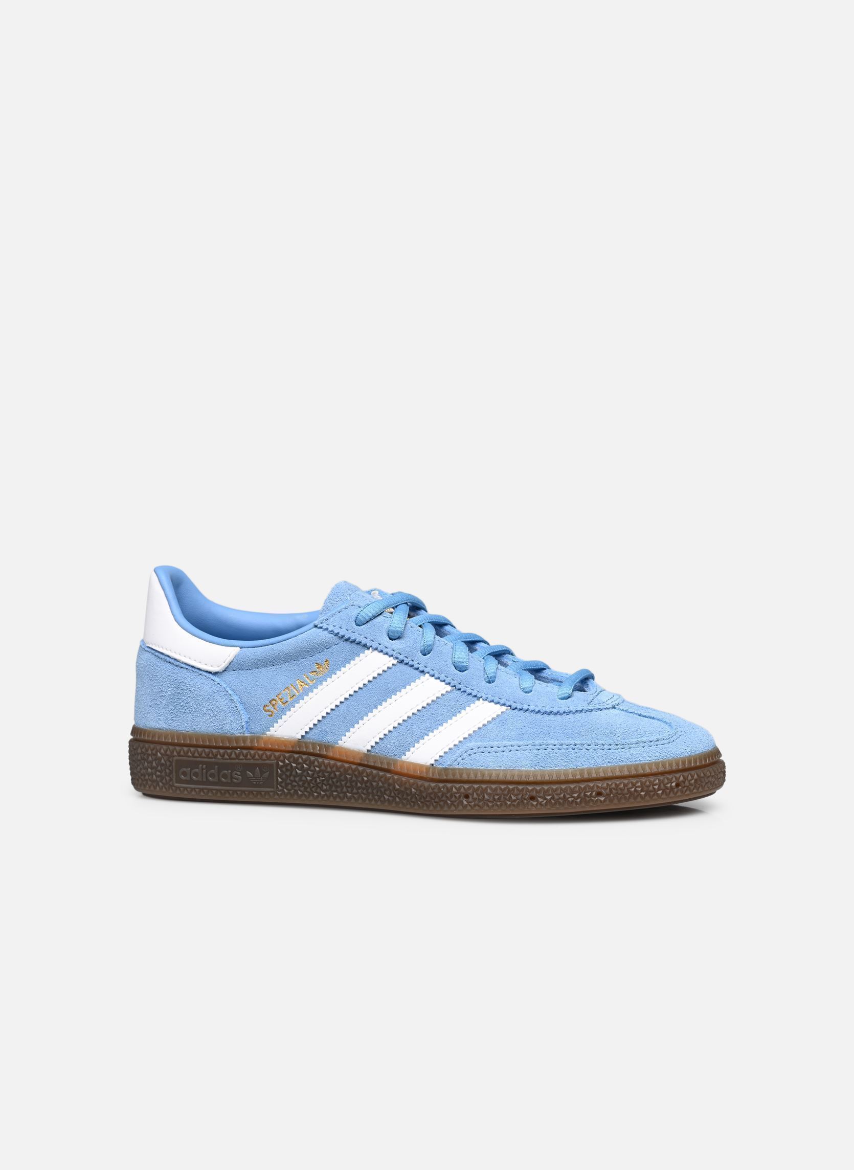 Baskets Handball Spezial W femme bleu adidas originals Baskets Handball Spezial W femme bleu BLELEG/FTWBLA/GUM5