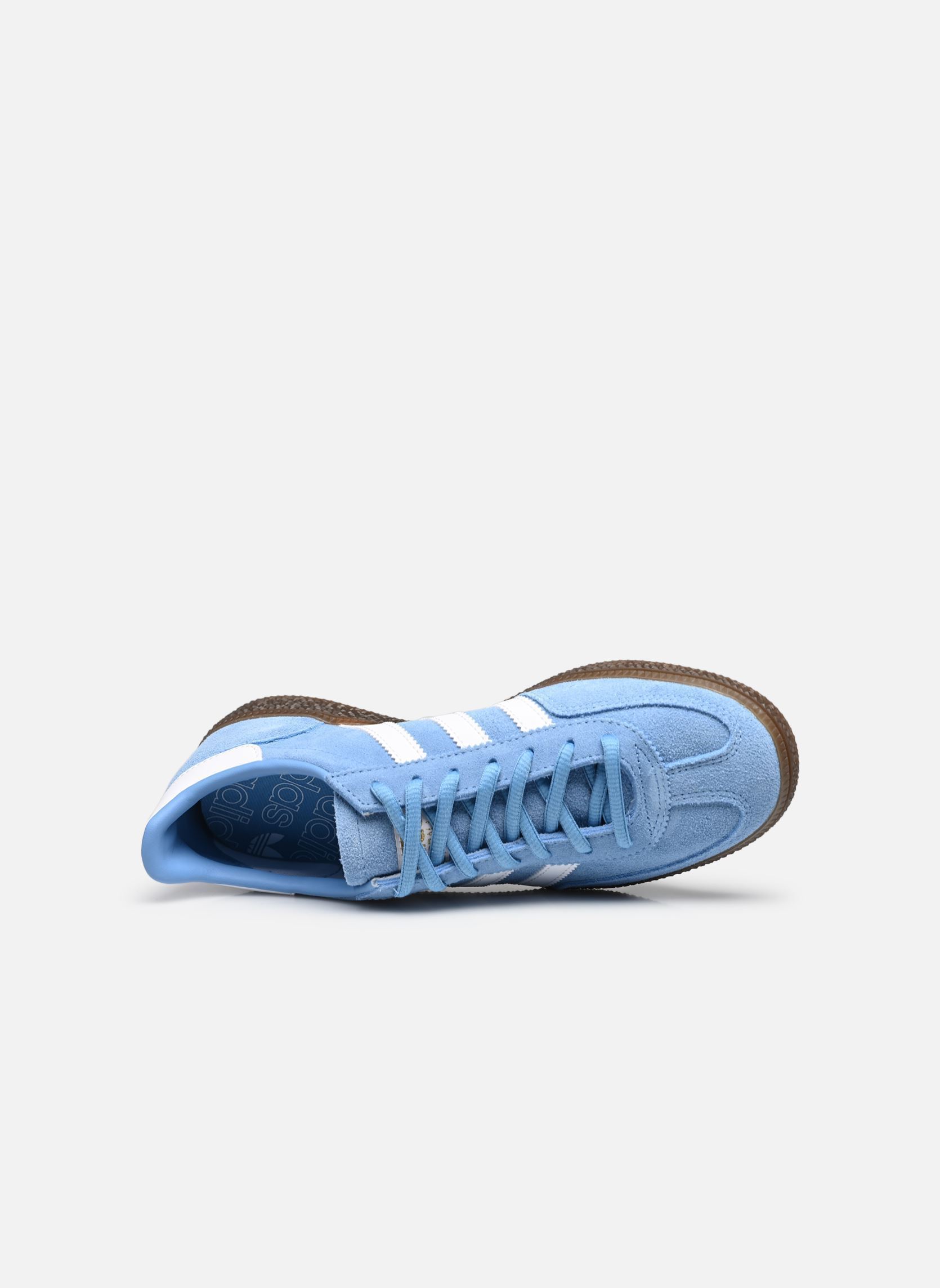 Baskets Handball Spezial W femme bleu adidas originals Baskets Handball Spezial W femme bleu BLELEG/FTWBLA/GUM5