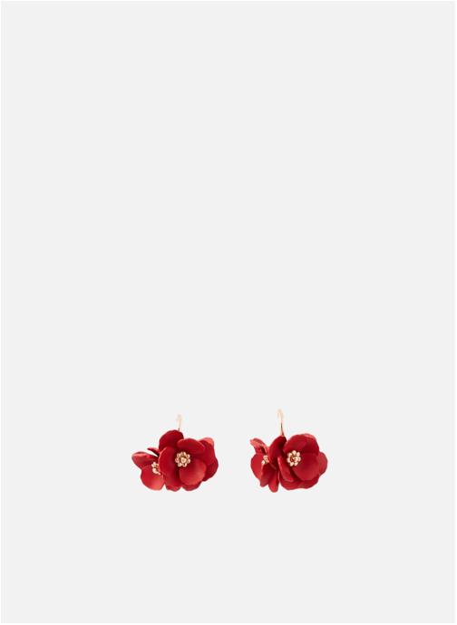 Balaboosté Boucles d'oreilles femme rouge