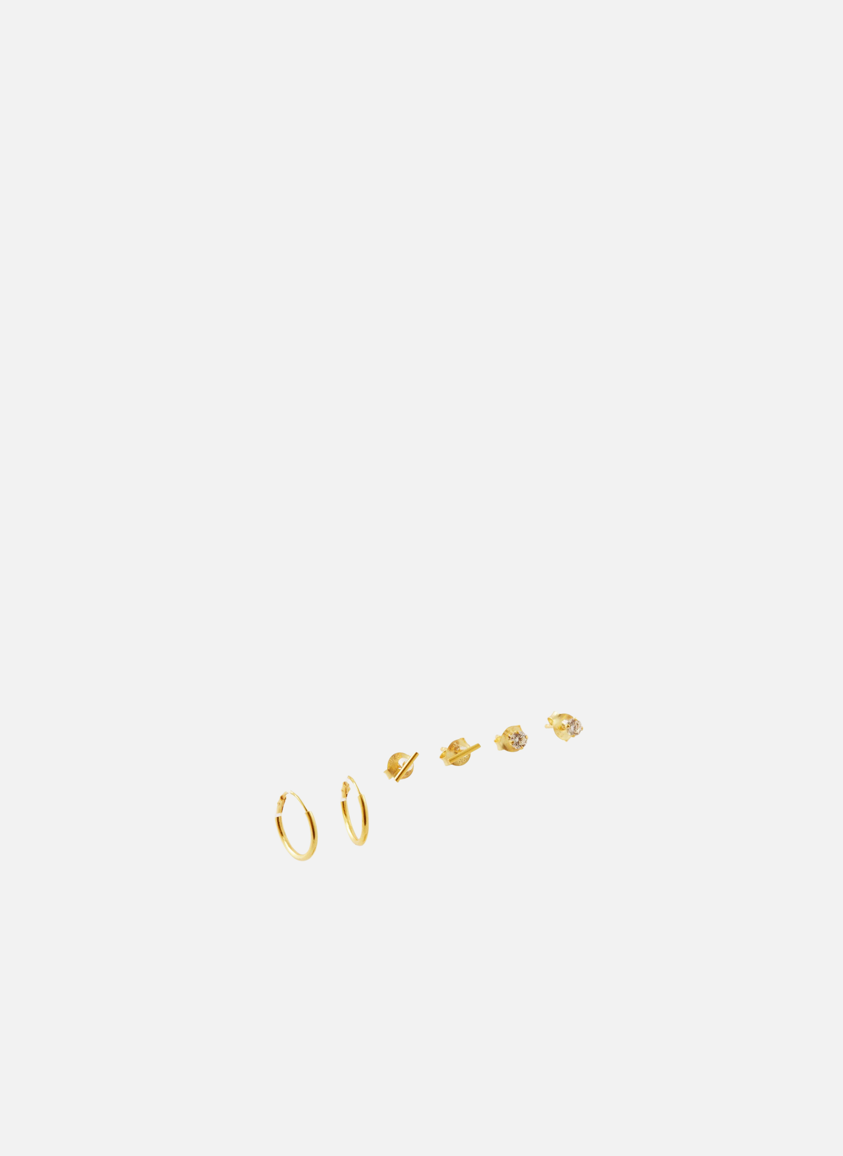 3 Paires De Boucles D'oreilles Style Scooter - Occasion - Marque Scooter