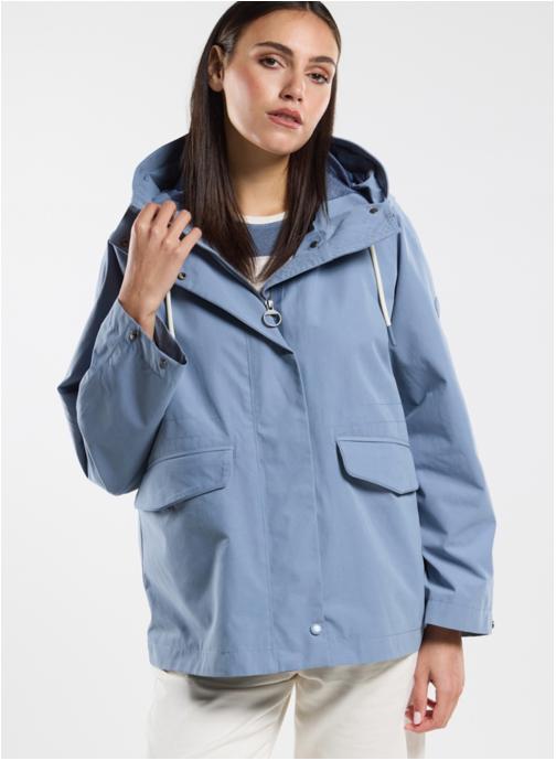 Bermudes Parkas Parka Budley bleu orage femme bleu