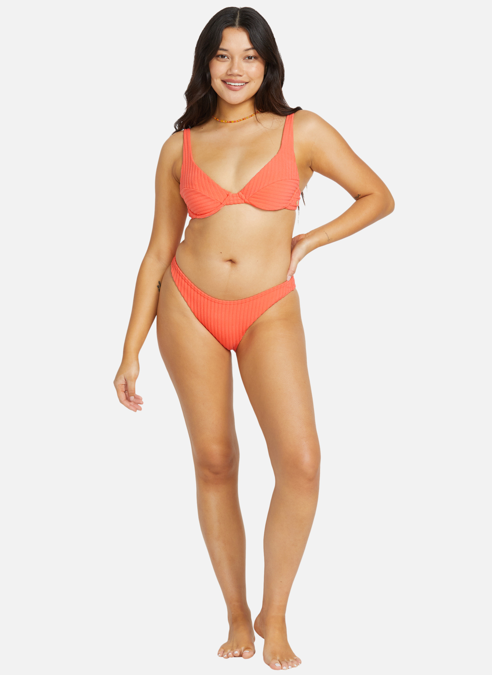 Hauts de maillot balconnet In The Loop Marina femme orange Billabong Hauts de maillot balconnet In The Loop Marina femme orange Orange