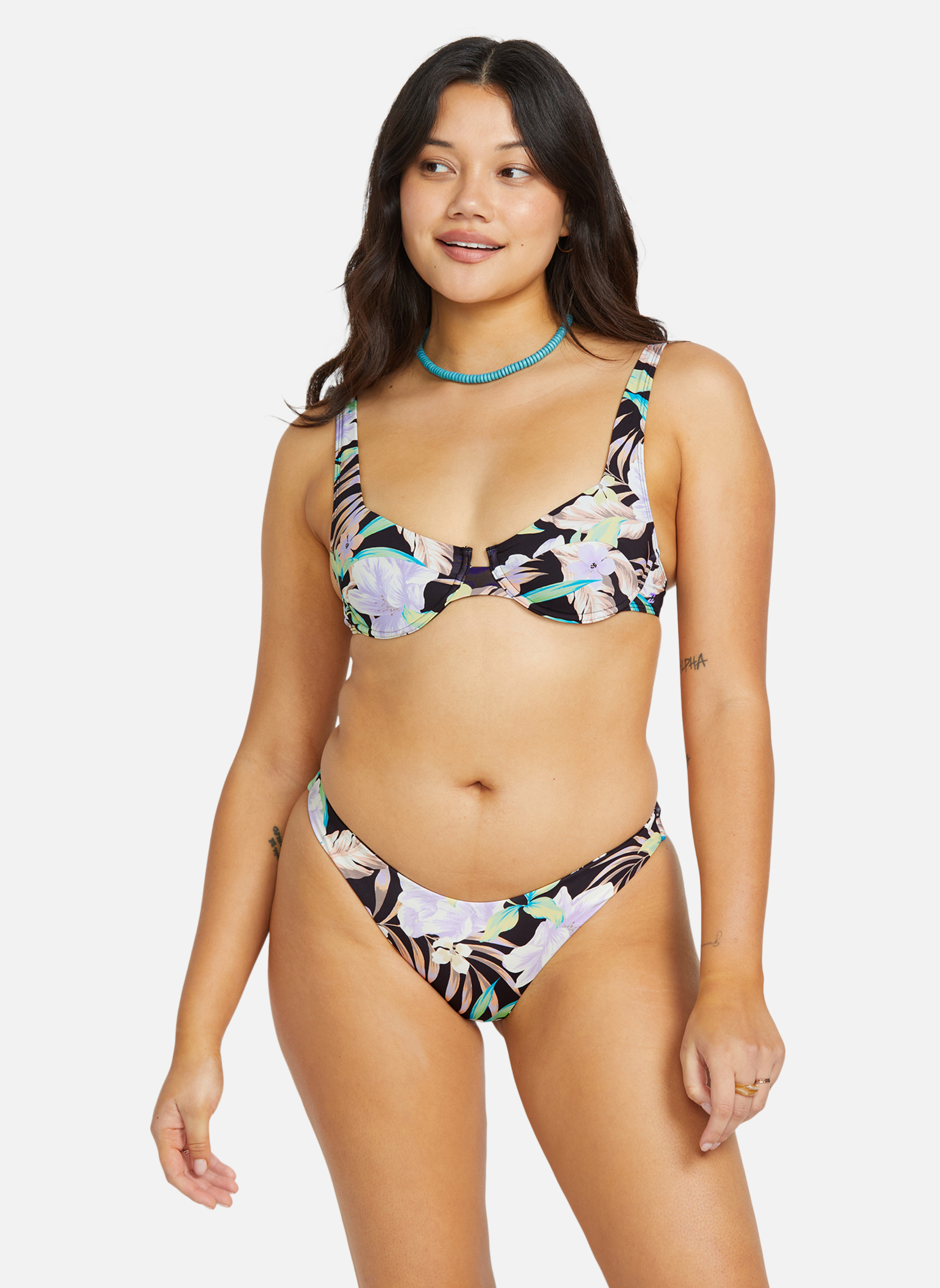 Bas de maillot culotte Shadow Tropic femme multicolore Billabong Bas de maillot culotte Shadow Tropic femme multicolore Multicouleur