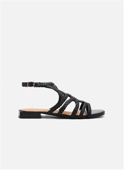 Gioseppo Sandales Sandals - Sandales Plates Cuir Tressé Birch - Noir femme noir