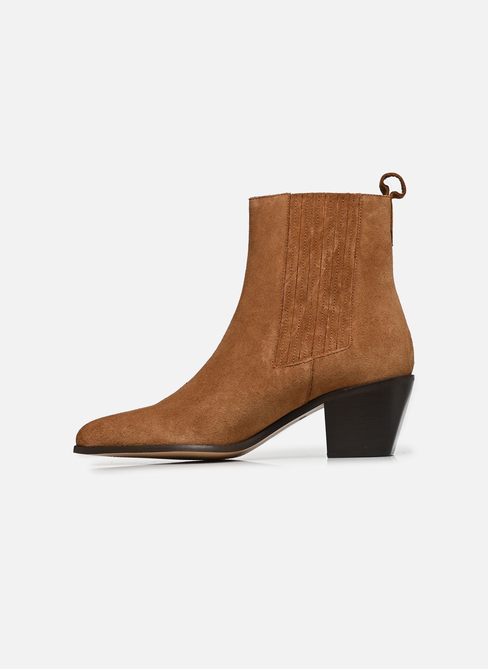 Bottines santiags Calysta femme marron Georgia Rose Bottines santiags Calysta femme marron COGNAC