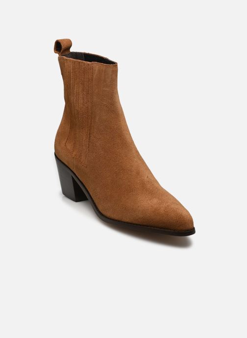 Georgia Rose Bottines santiags Calysta femme marron
