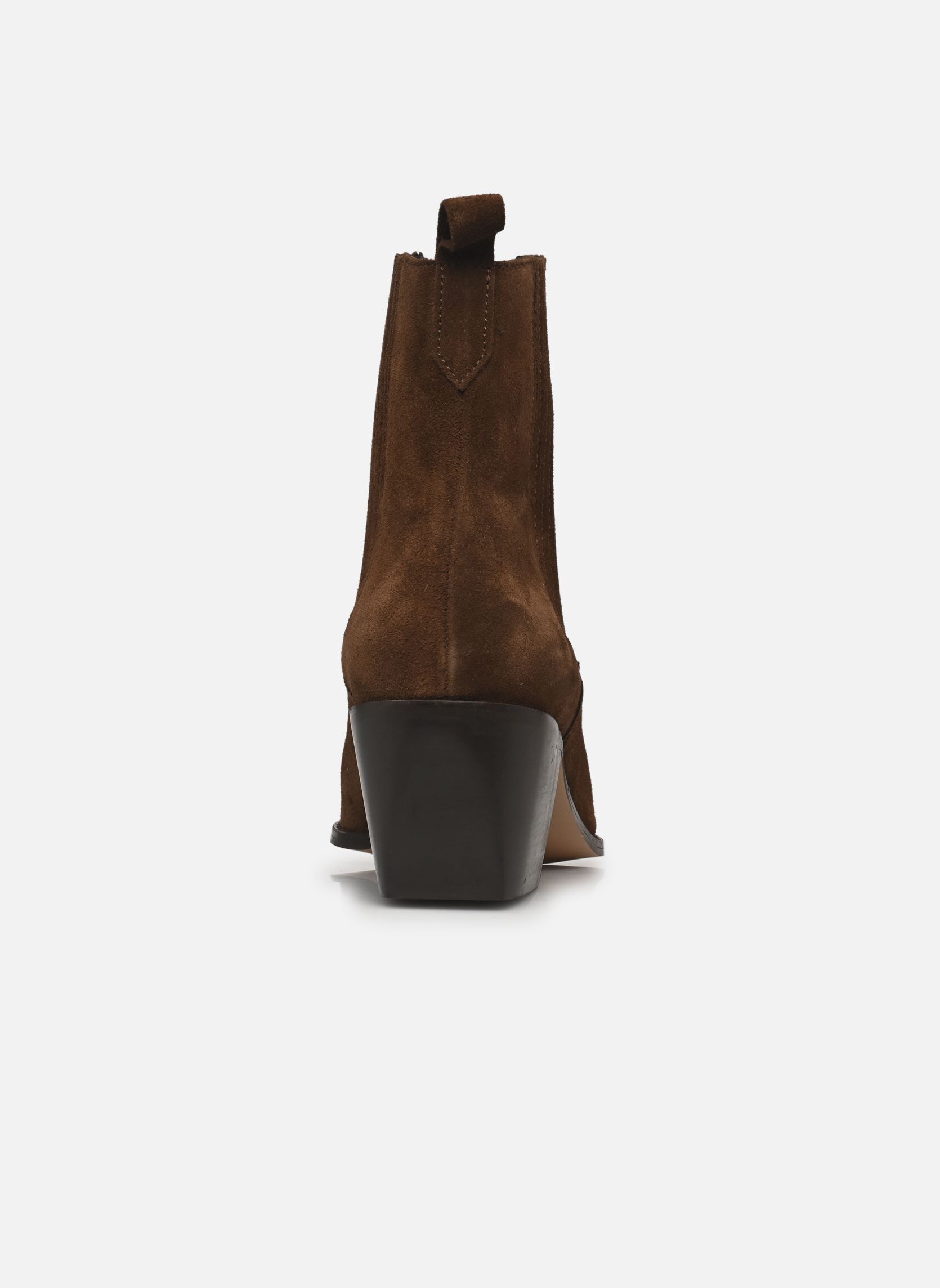 Bottines santiags Calysta femme marron Georgia Rose Bottines santiags Calysta femme marron Chocolat
