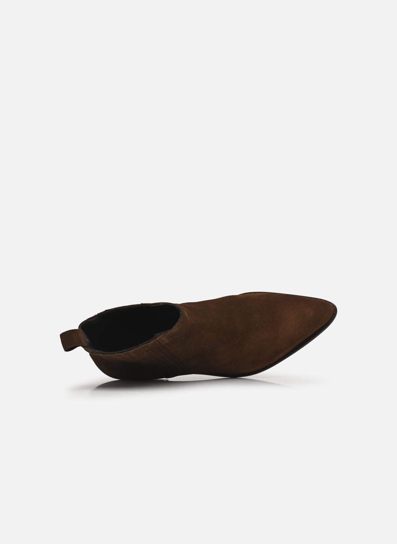 Bottines santiags Calysta femme marron Georgia Rose Bottines santiags Calysta femme marron Chocolat