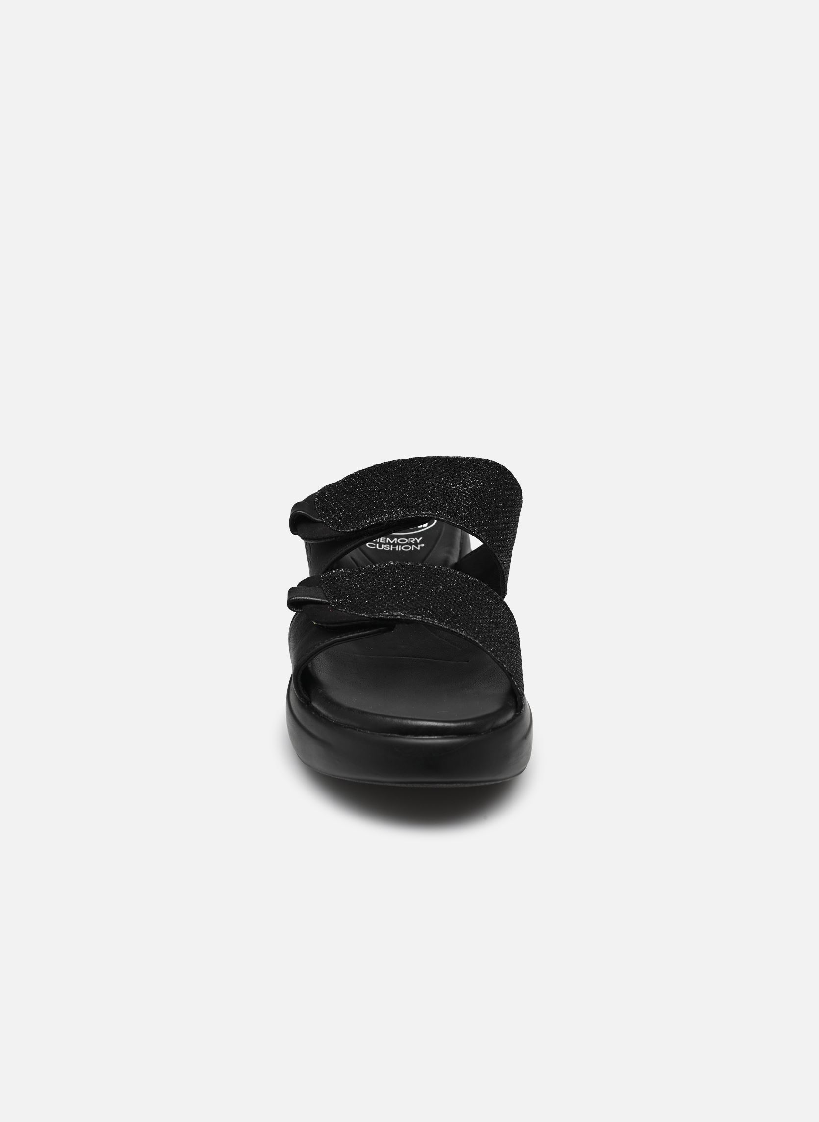 Pantoletten und Clogs Aura 2 Straps comfort damen schwarz Scholl Pantoletten und Clogs Aura 2 Straps comfort damen schwarz Black
