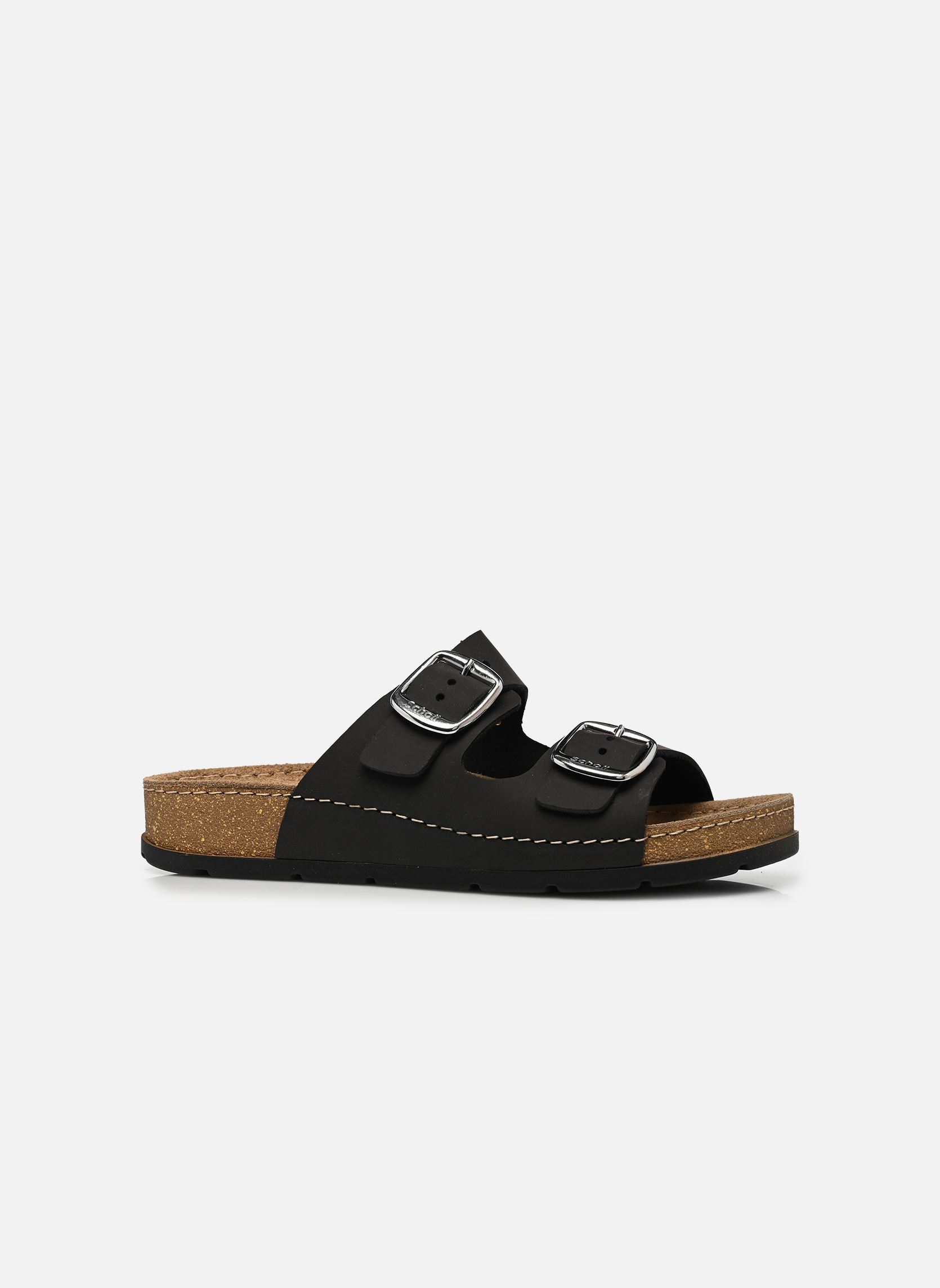 Mules et sabots Bora 2 Buckles Comfort femme noir Scholl Mules et sabots Bora 2 Buckles Comfort femme noir BLACK
