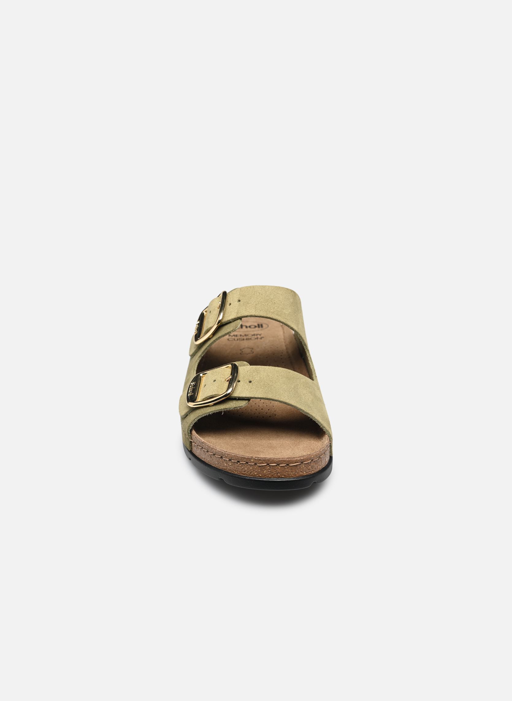 Zuecos y mules Bora 2 Buckles Comfort mujer verde Scholl Zuecos y mules Bora 2 Buckles Comfort mujer verde OLIVE