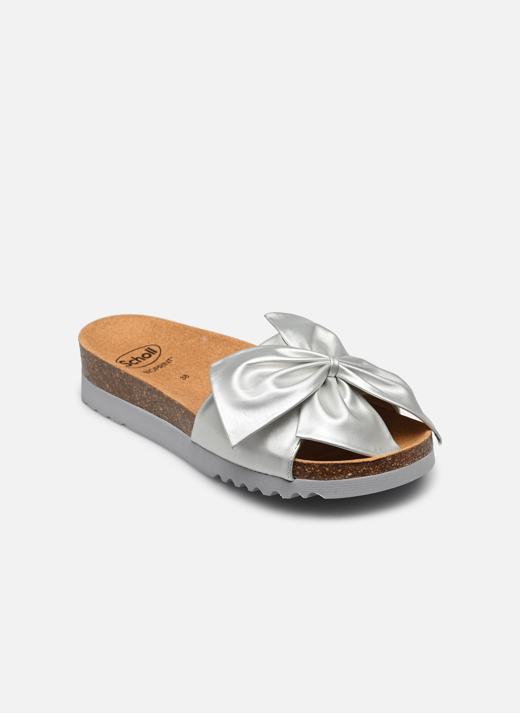 Pantoletten und Clogs Bowy 2.0 comfort damen silber Scholl Pantoletten und Clogs Bowy 2.0 comfort damen silber SILVER