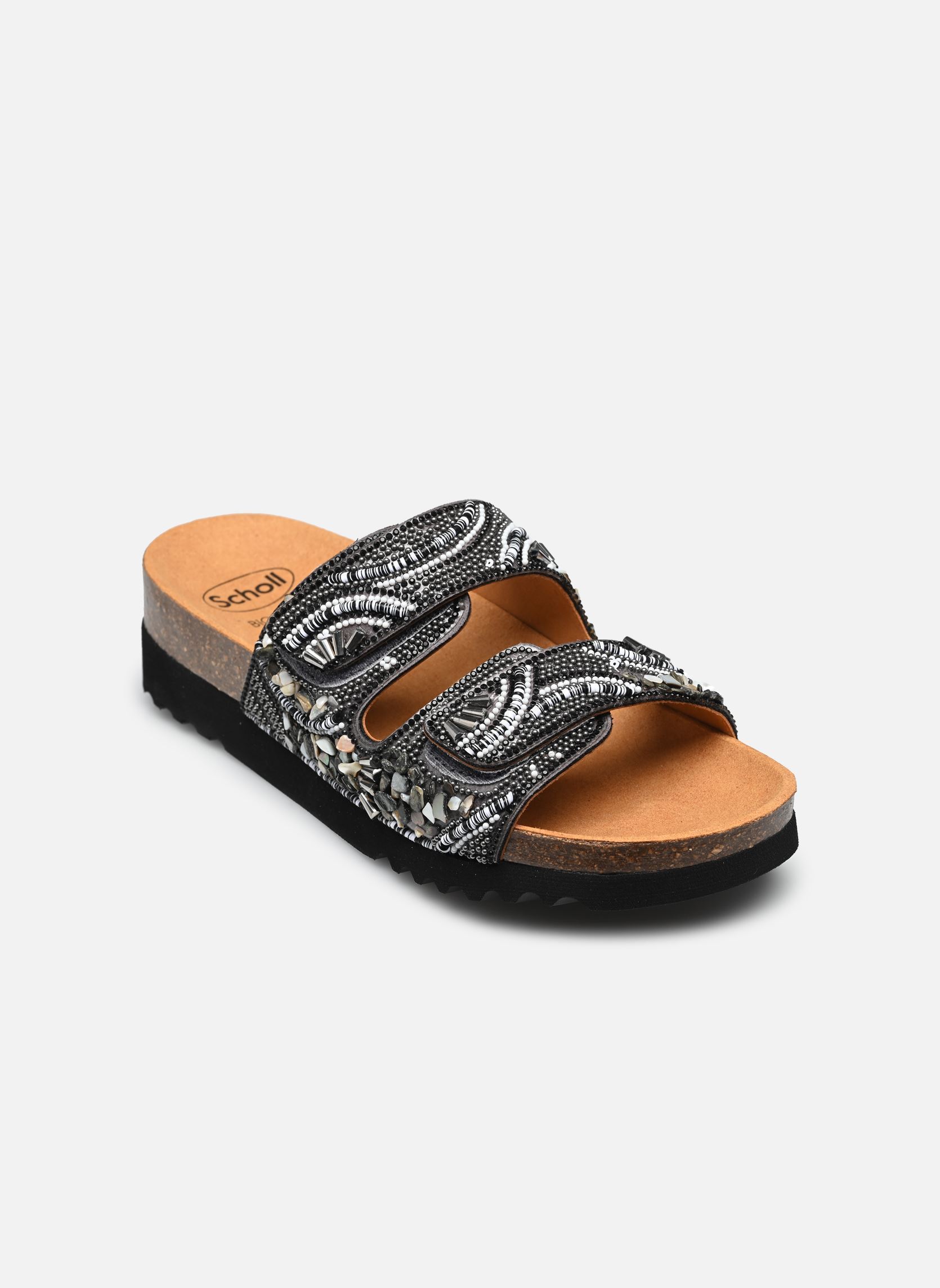 Mules et sabots Lisboa 2 Straps comfort femme noir Scholl Mules et sabots Lisboa 2 Straps comfort femme noir Black