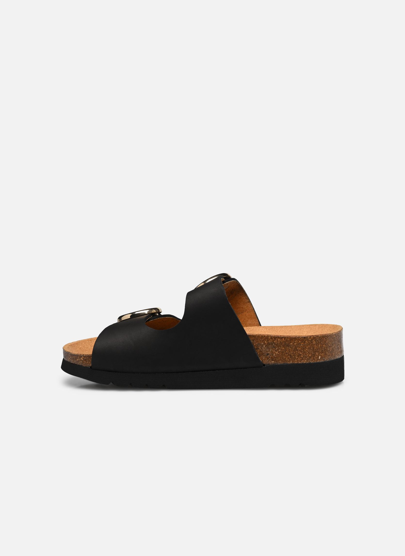 Muilen en klompen Malibu' 2 Straps comfort dames zwart Scholl Muilen en klompen Malibu' 2 Straps comfort dames zwart Black
